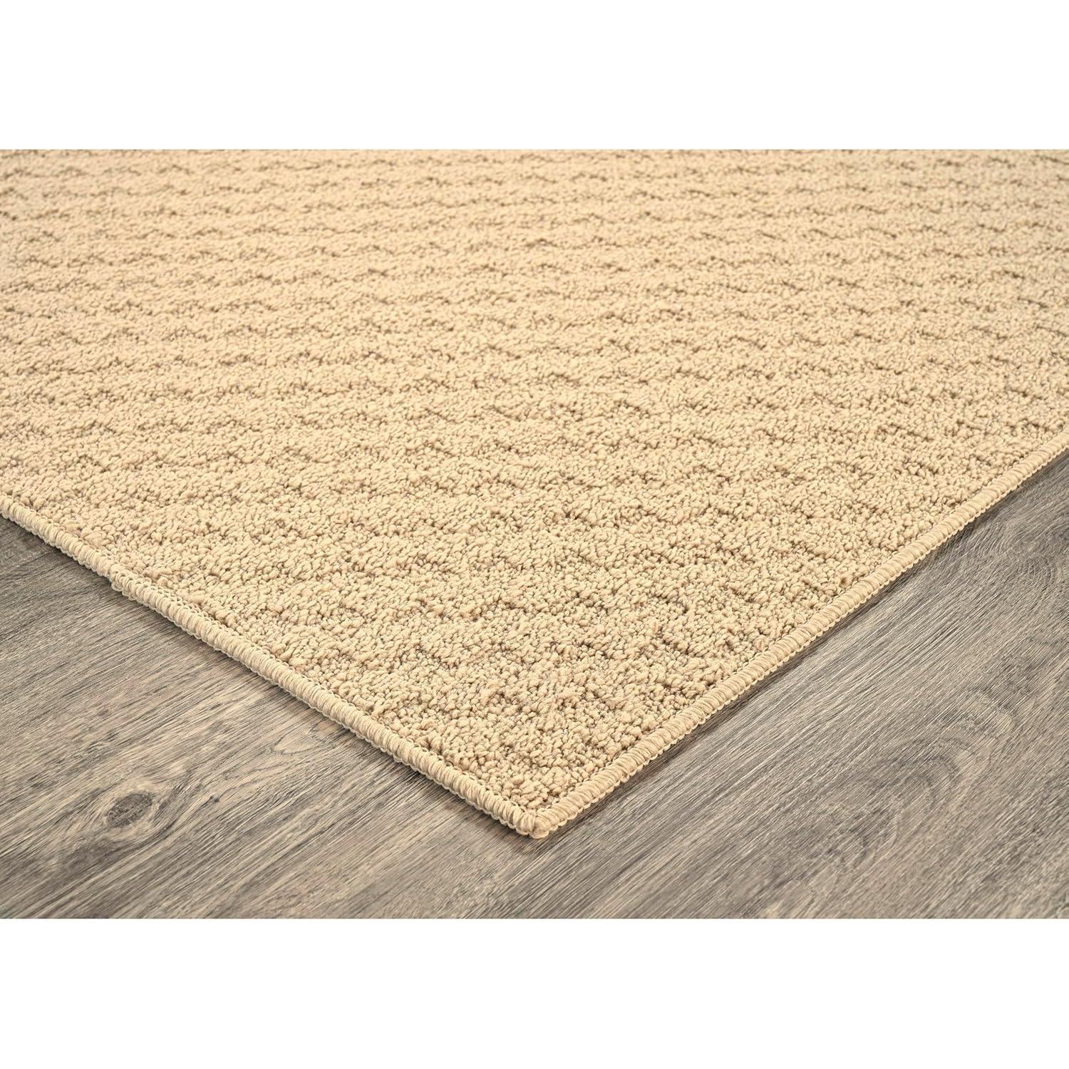 Garland Rug Town Square Tan Indoor Area Rug, 8' x 10'