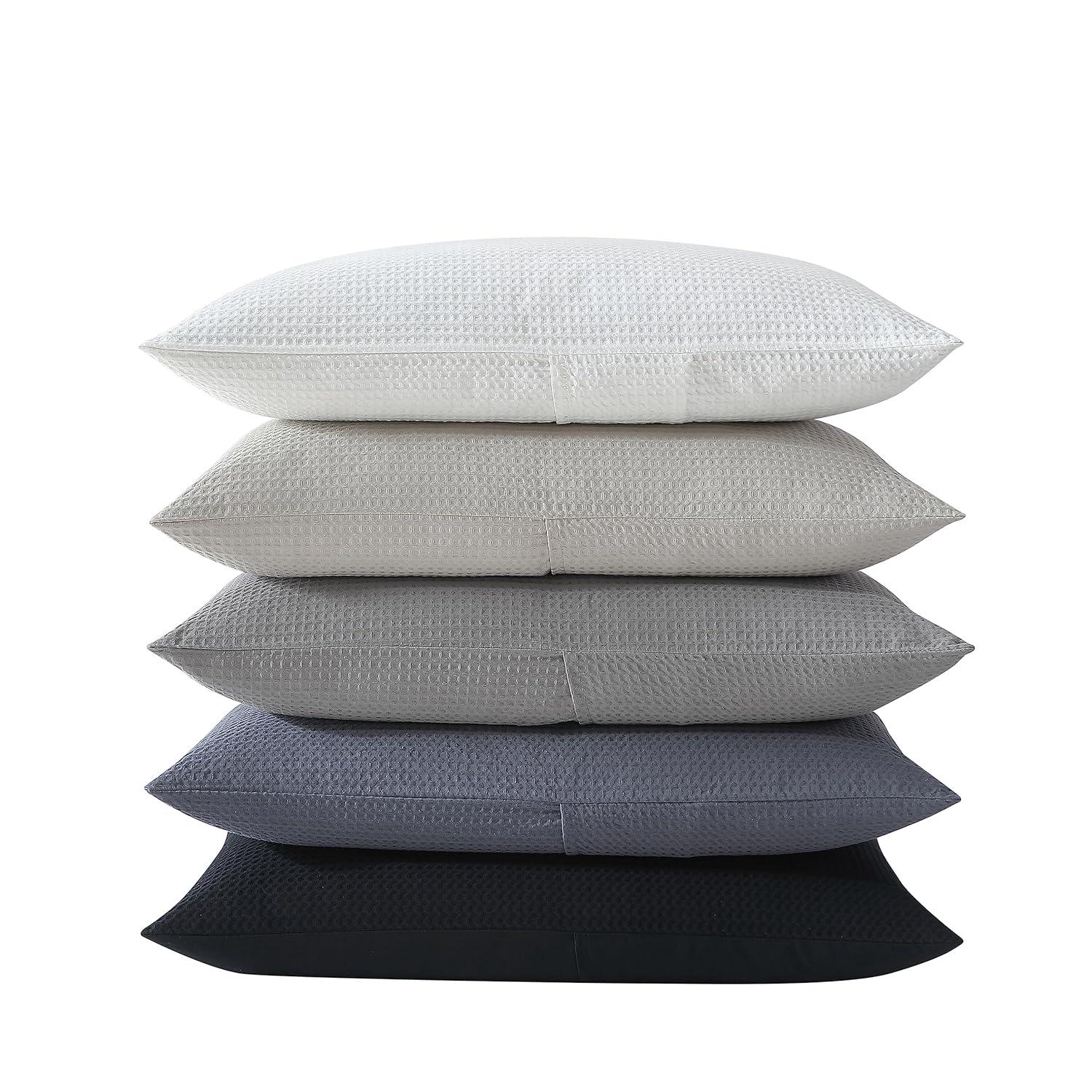 Vera Wang Vera Wang Waffle Pique Solid Cotton Comforter Set