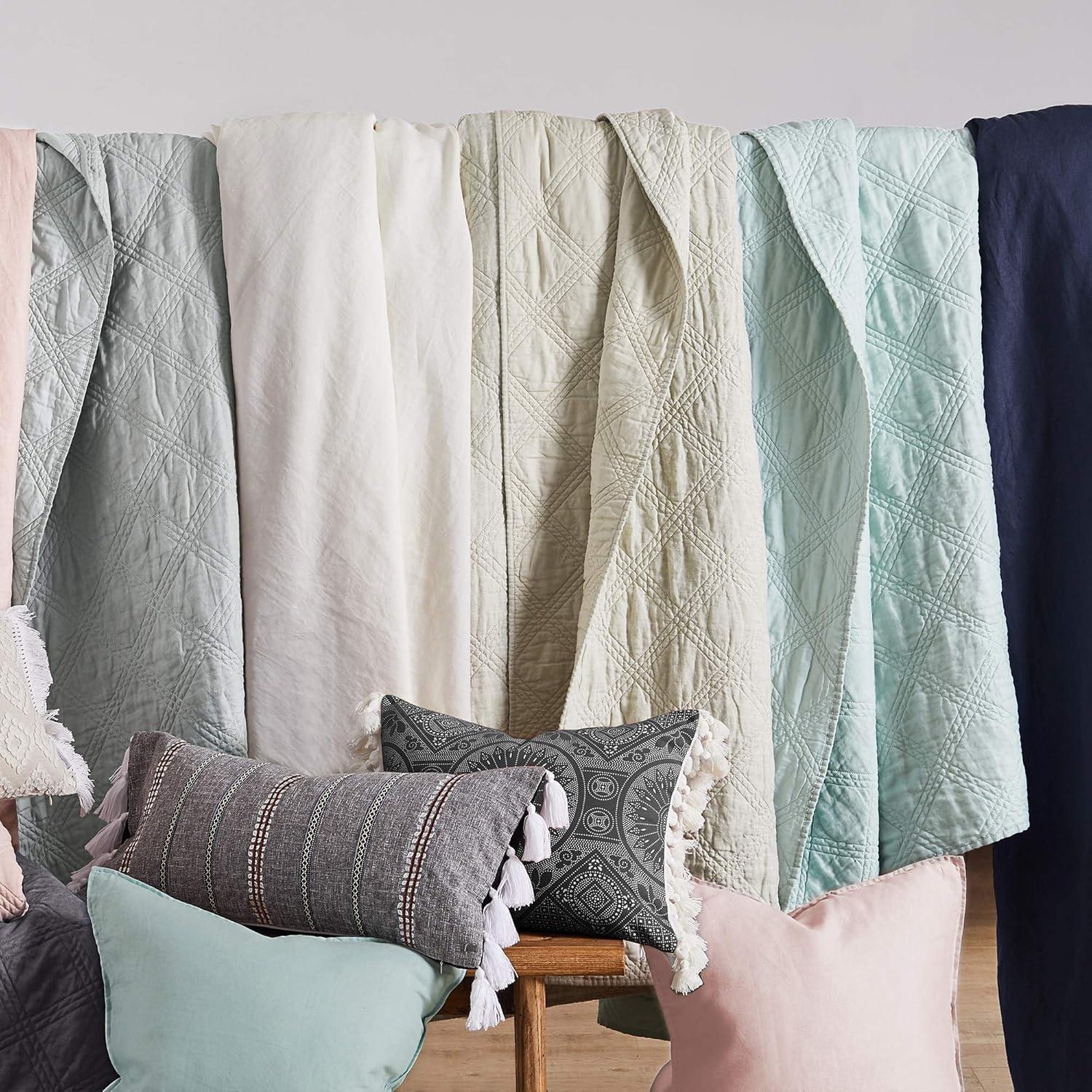 Levtex home Washed Linen Spa Quilt