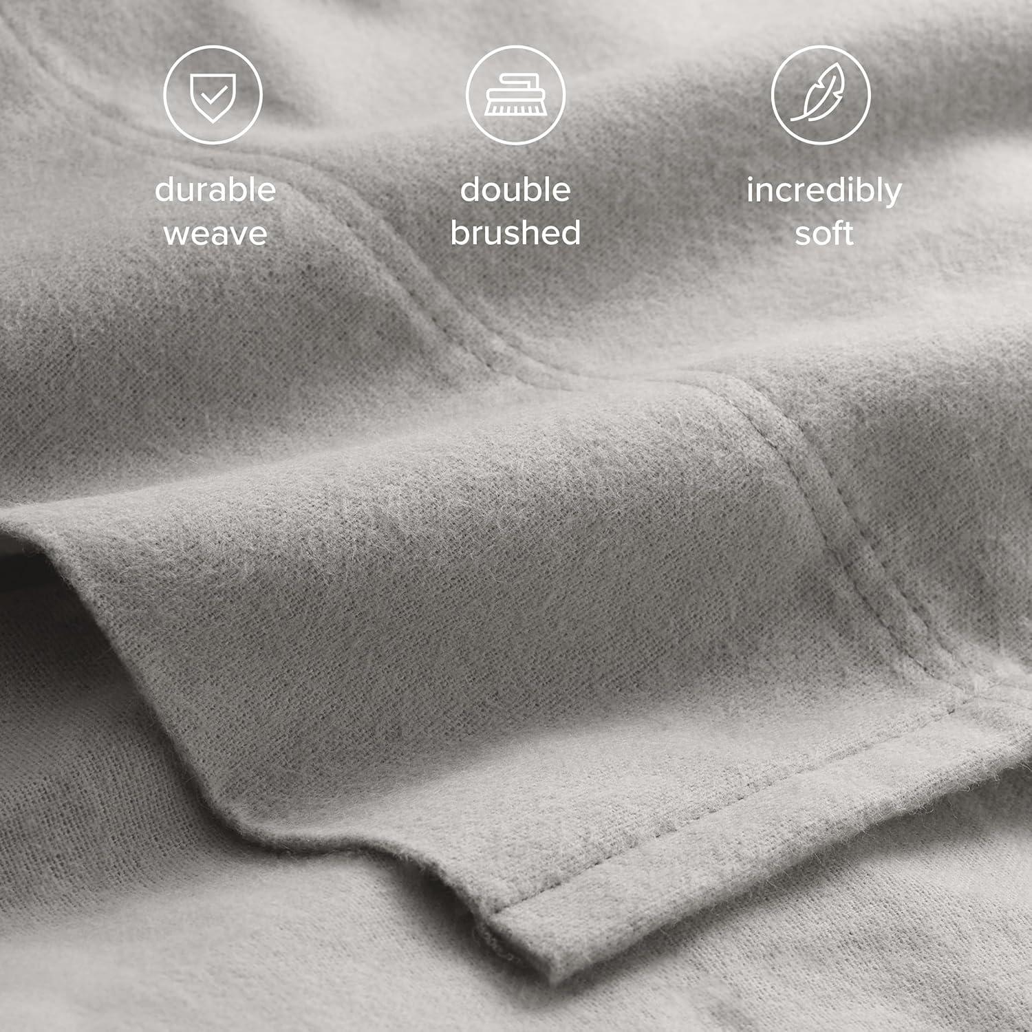 Bare Home Organic 100% Cotton Flannel Sheet Set & Reviews | Wayfair