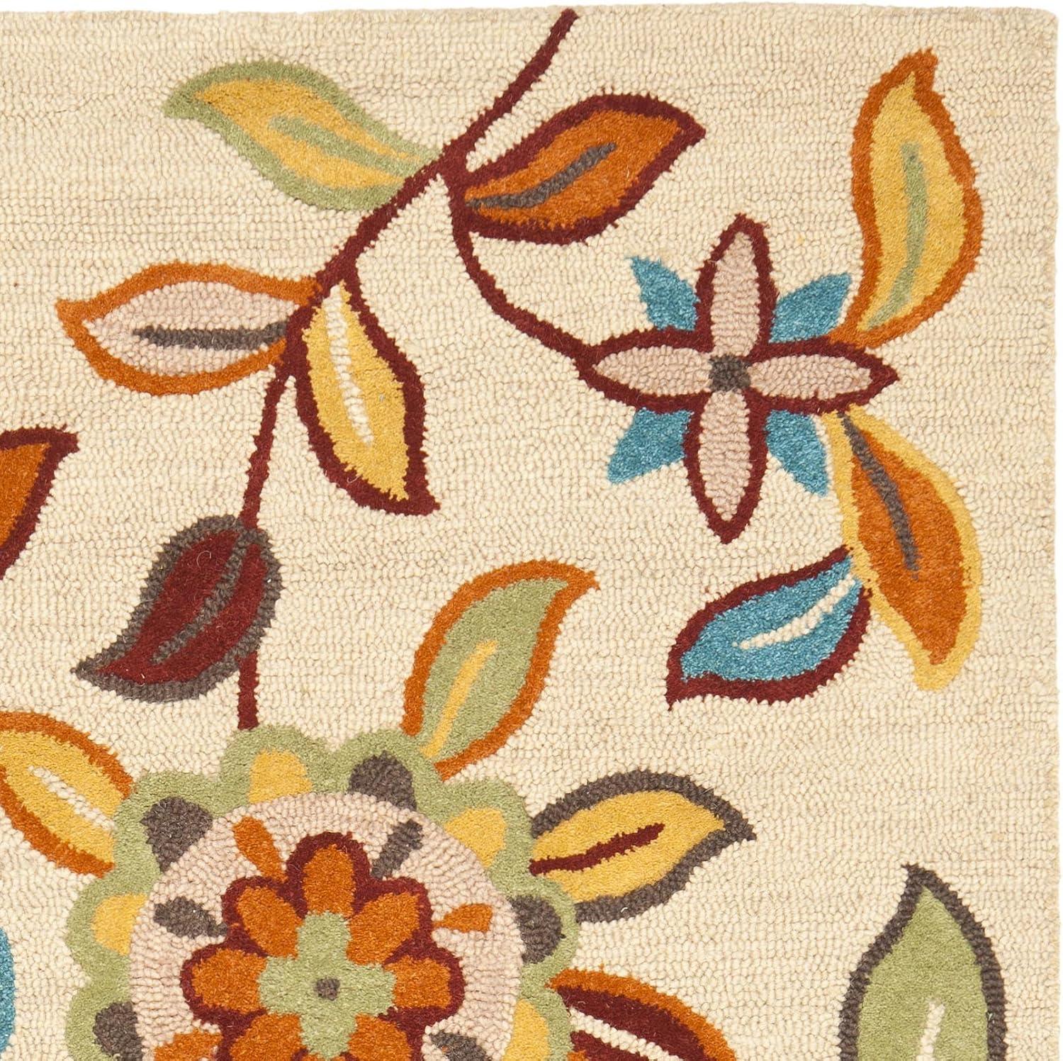 Blossom BLM677 Hand Hooked Area Rug  - Safavieh