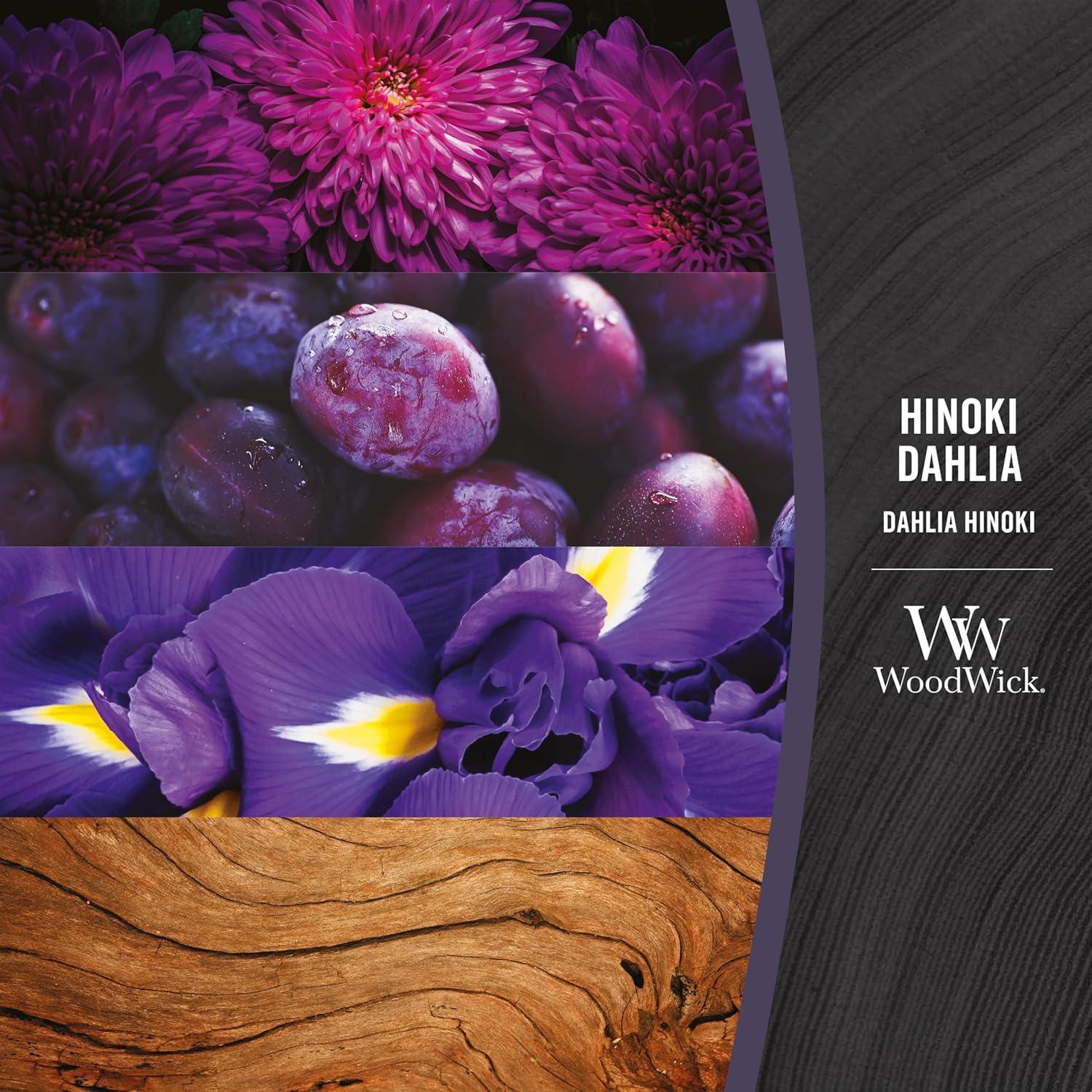 WoodWick - Medium Crackling Candle - Hinoki Dahlia