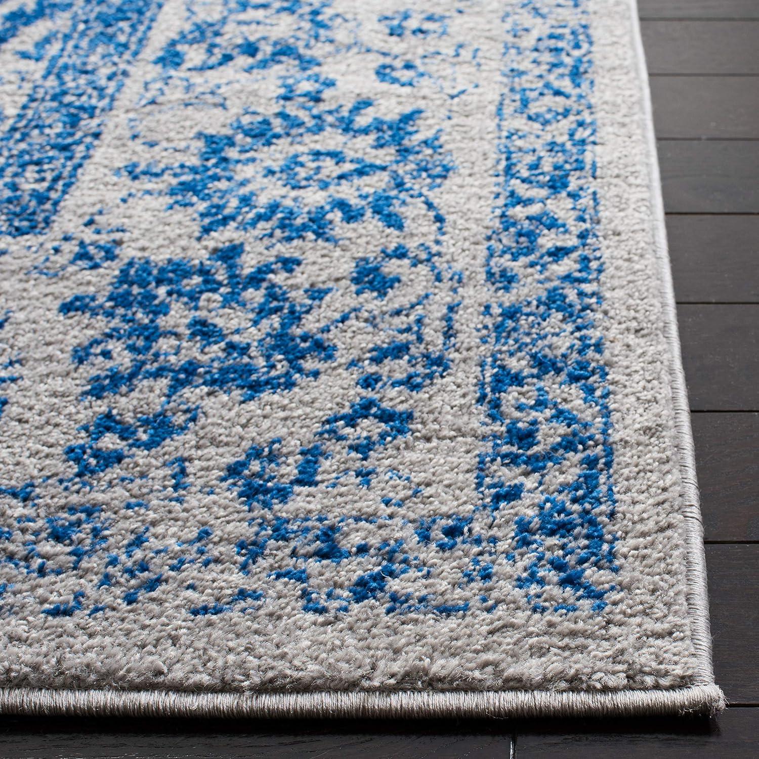 Adirondack ADR109 Machine Made Indoor Area Rug - Grey/Blue - 10'x10' - Safavieh