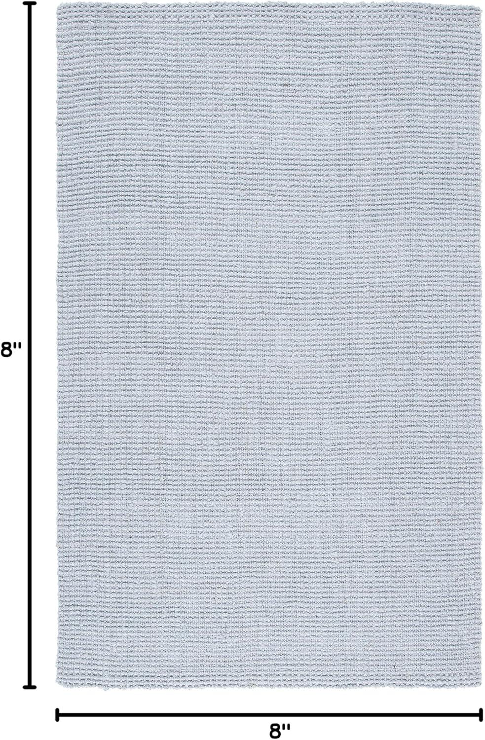 Natural Fiber NF747 Hand Woven Indoor Area Rug - Light Grey - 8'x10' - Safavieh