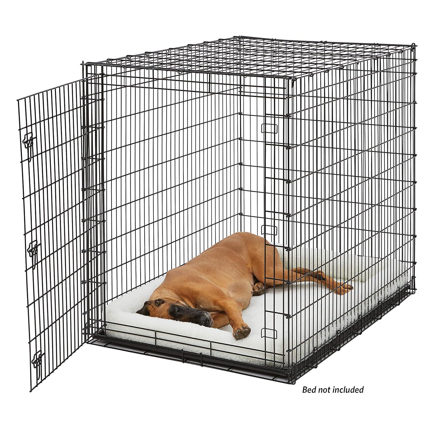 MidWest Homes For Pets XX-Large Single Door Metal Wire Dog Crate, 54"