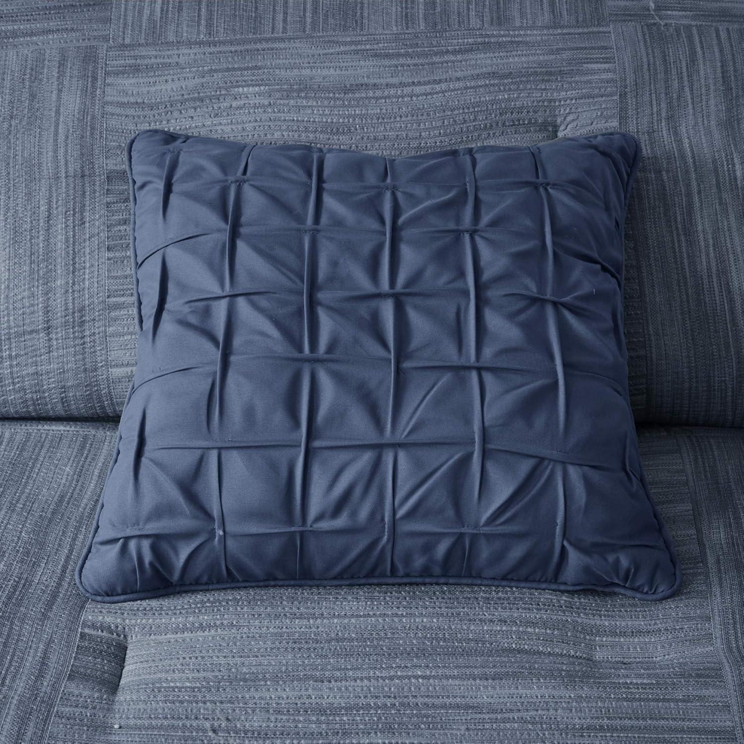 Madison Park Walter 7 Piece Printed Weave Seersucker Comforter Set
