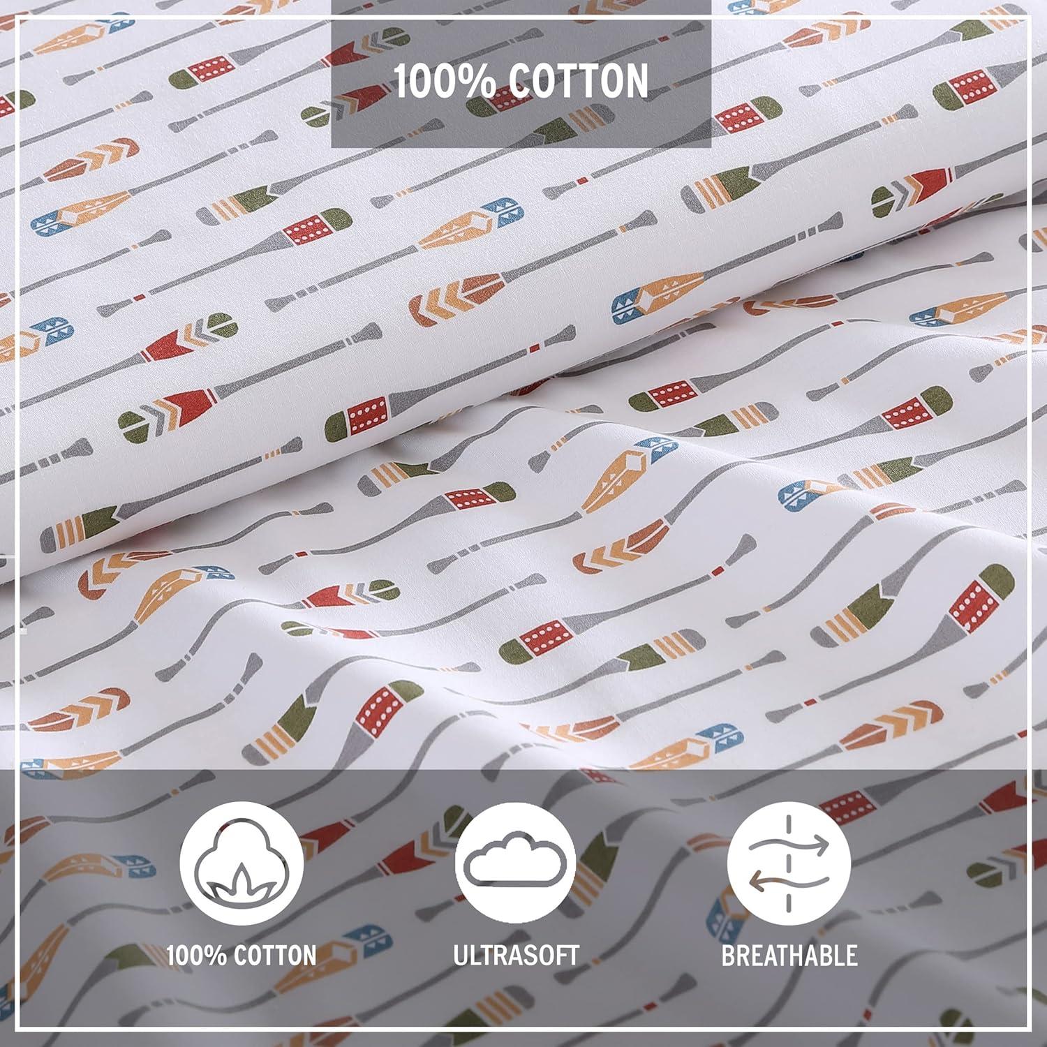 Eddie Bauer Eddie Bauer Printed Cotton Percale Sheet Sets