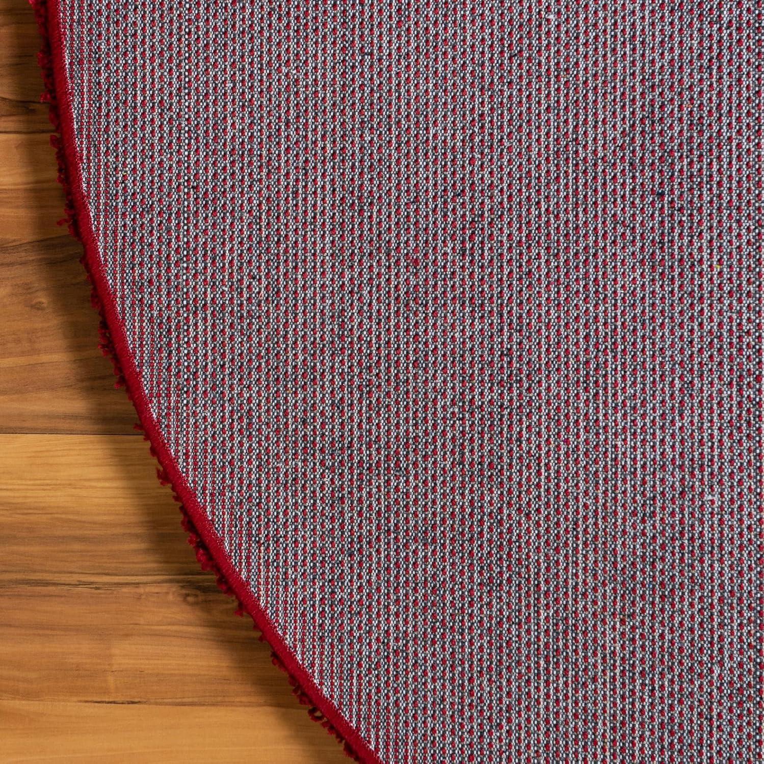 Unique Loom Solid Shag Solid Indoor Woven Area Rug