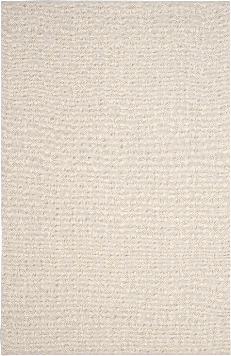 Vermont VRM106 Hand Woven Indoor Area Rug - Ivory - 4'x6' - Safavieh
