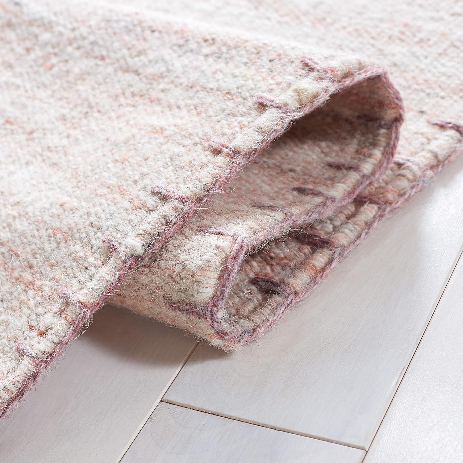 Kilim KLM651 Hand Woven Runner Rug - Light Pink - 2'3"x9' - Safavieh.