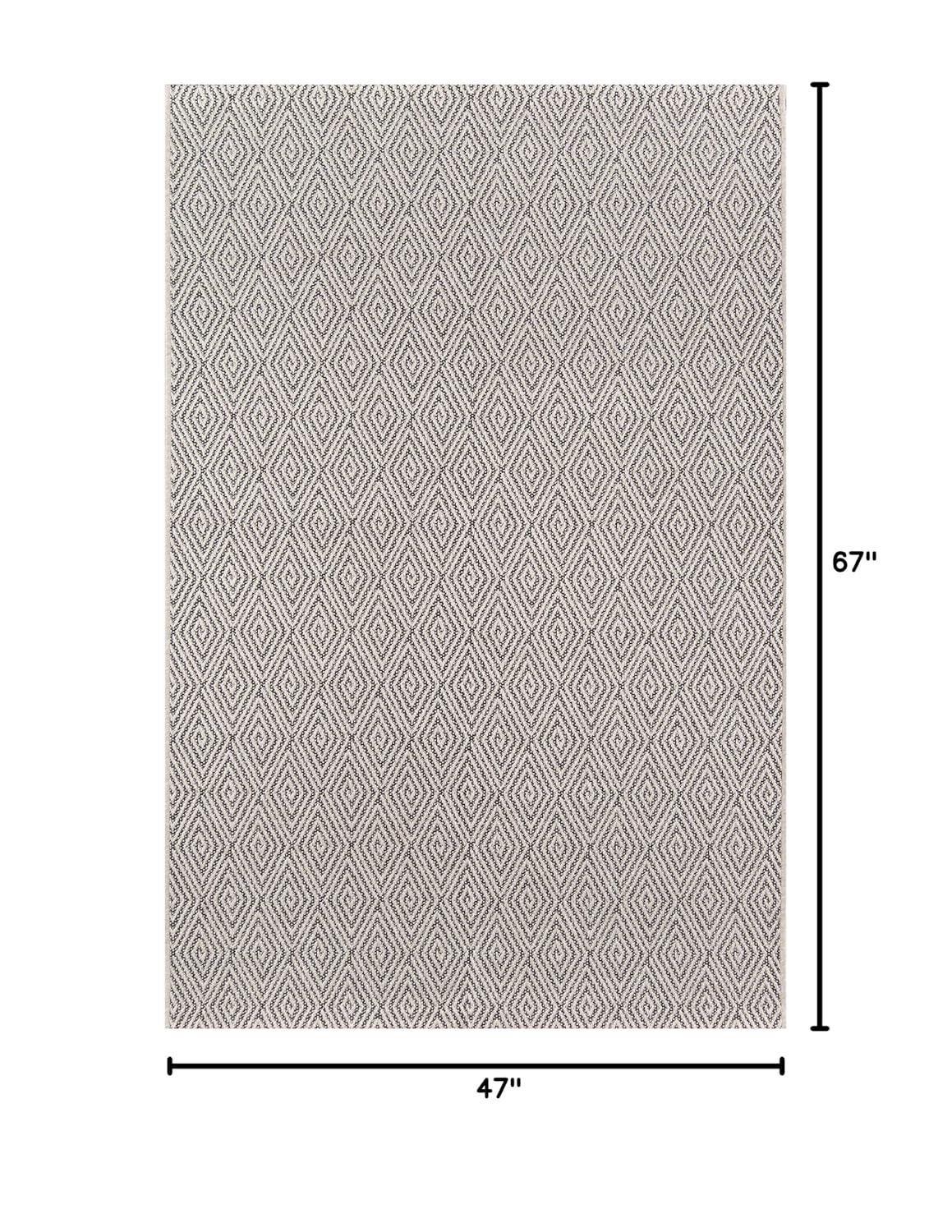 Erin Gates by Momeni Downeast Wells Charcoal Indoor Area Rug