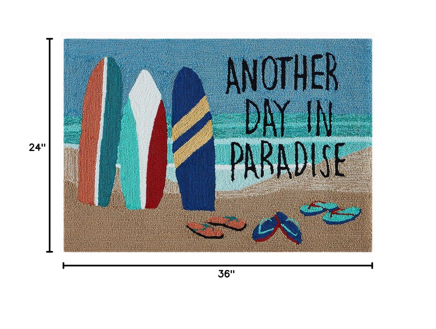Liora Manne Frontporch Anchor Indoor/Outdoor Rug Navy 2' x 3'