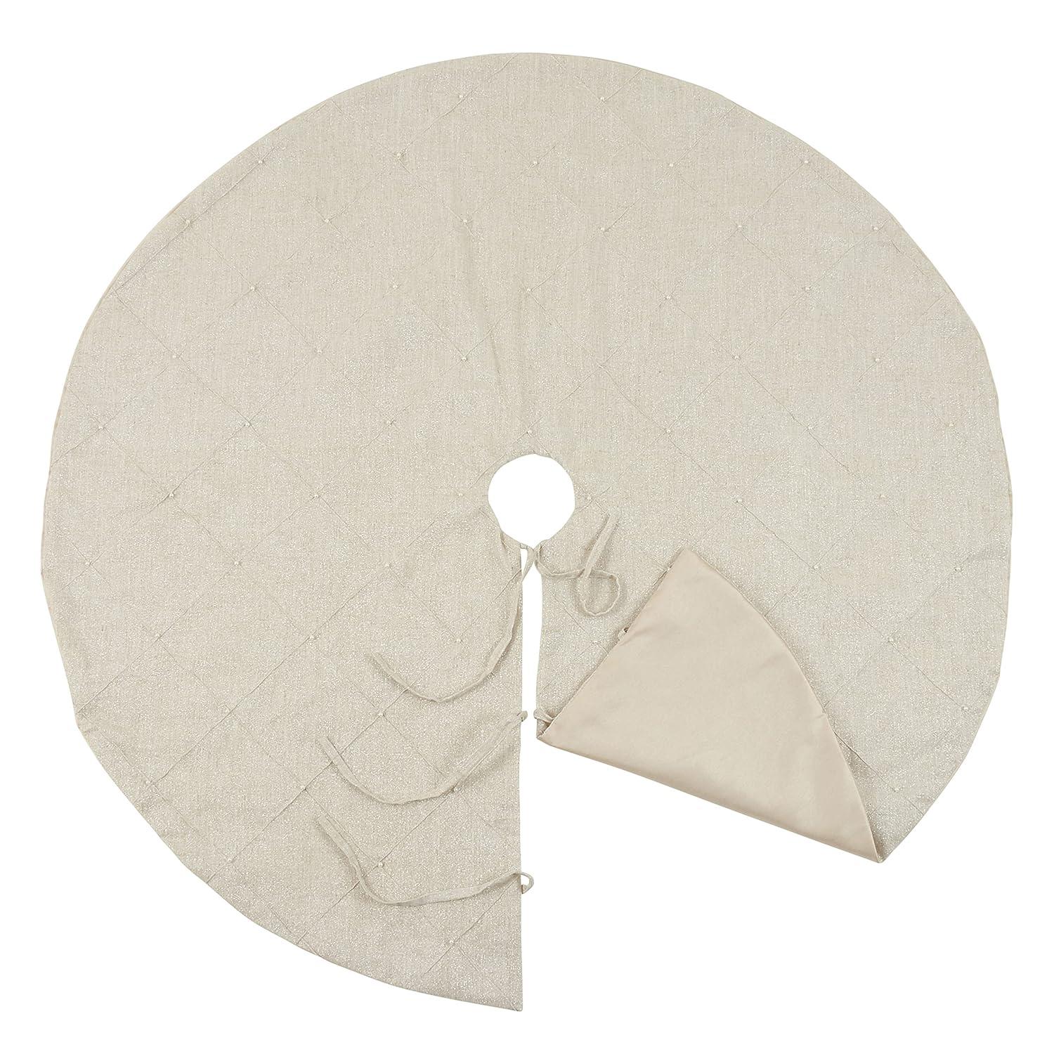 Saro Geometric Polyester Blend Tree Skirt