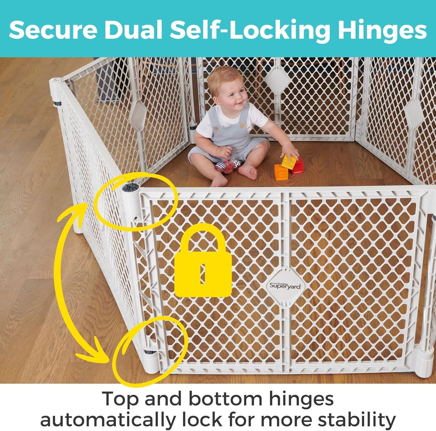 Toddleroo by North States Superyard Safety Gate