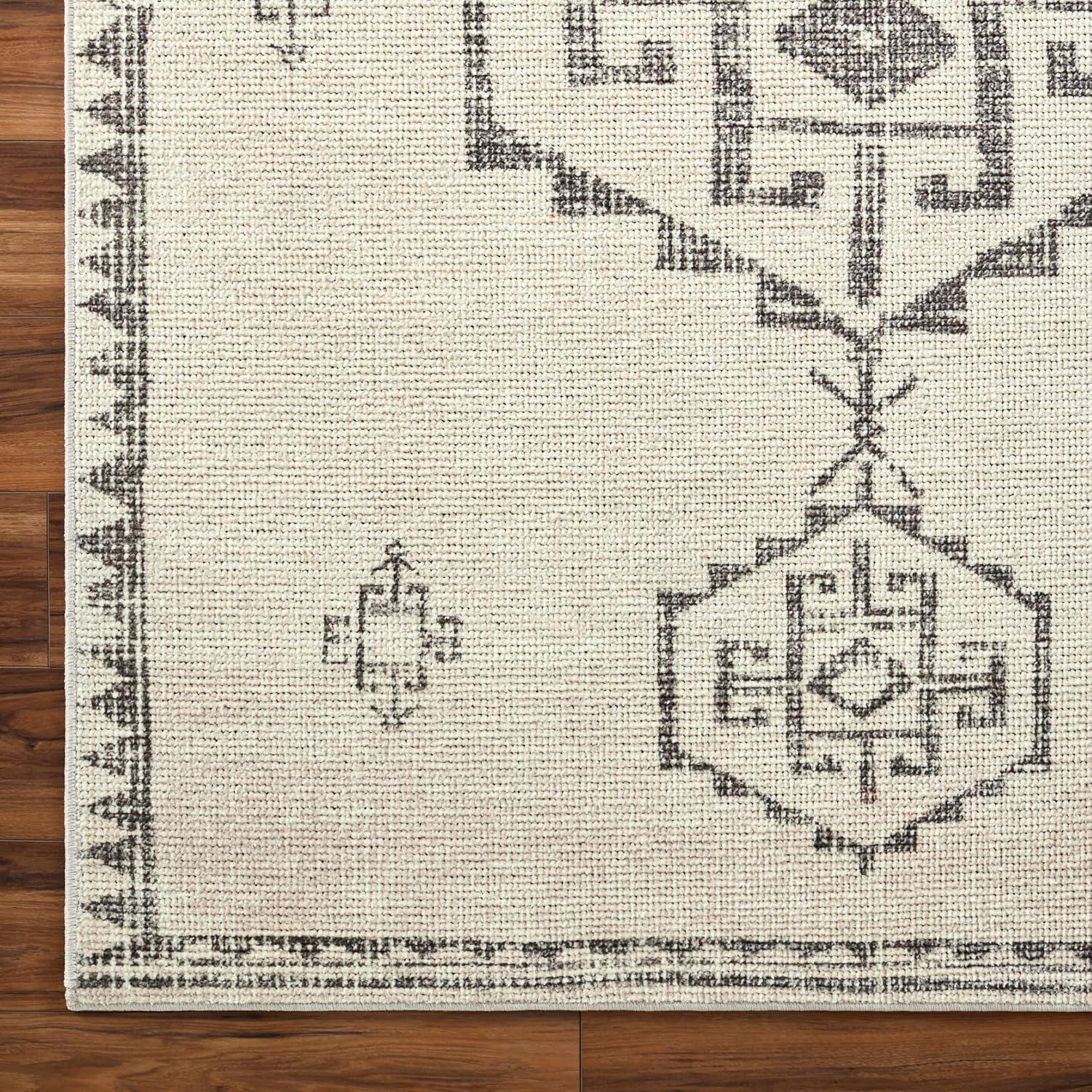 Becki Owens x Surya Solana Vintage Pewter/Beige Area Rug