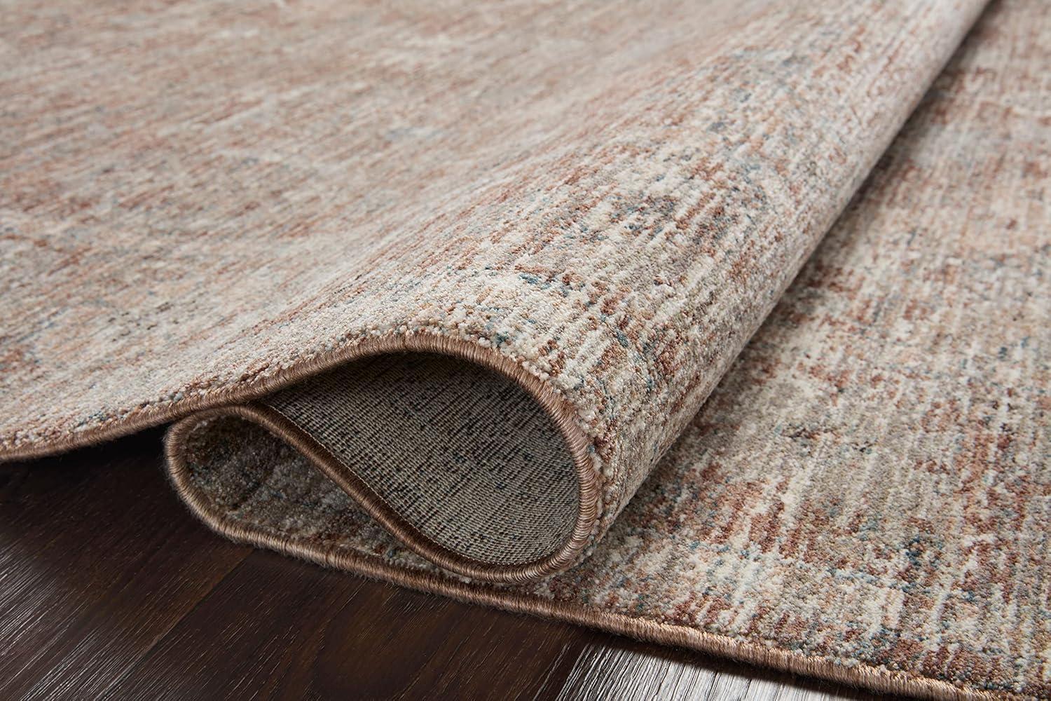 Magnolia Home By Joanna Gaines X Loloi Millie Brick / Fog Area Rug