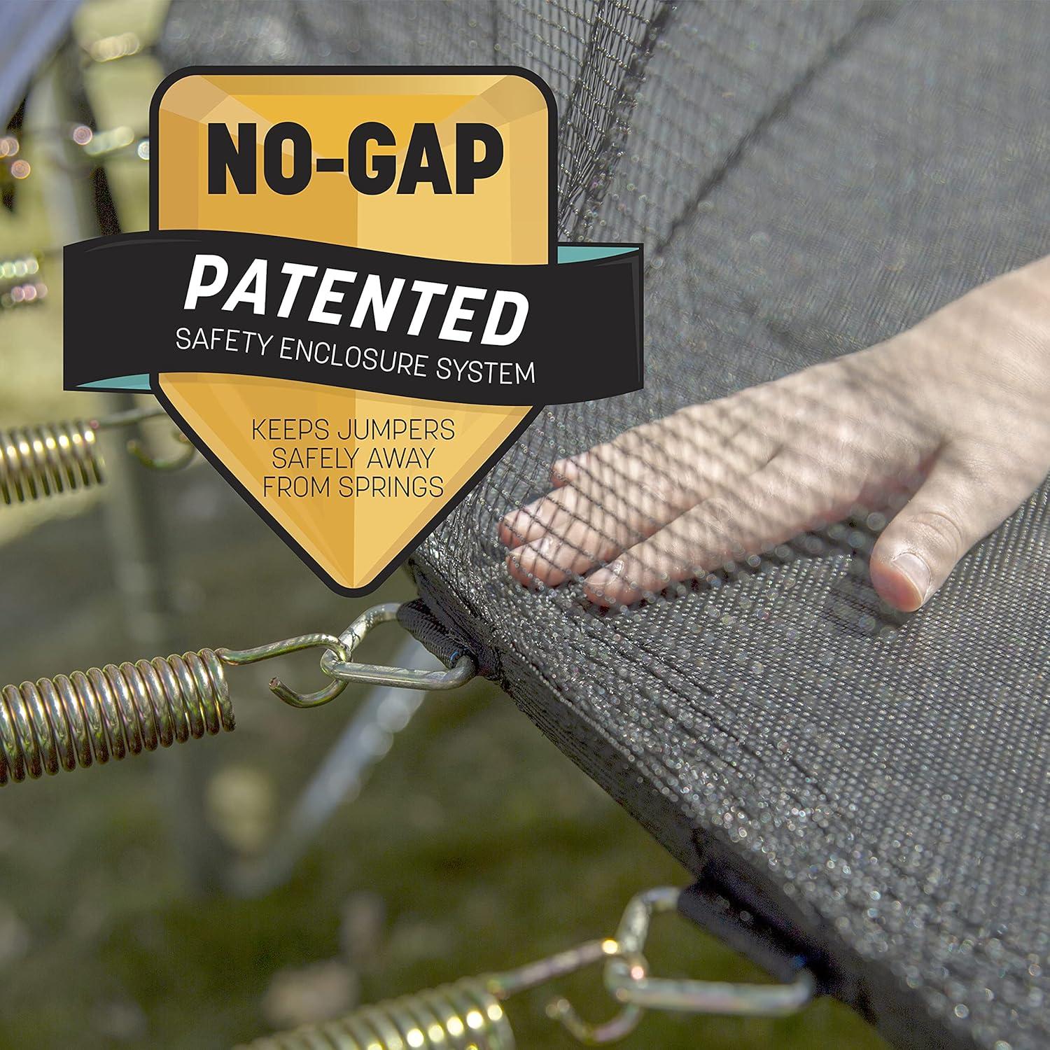 Skywalker Trampolines Skywalker Trampolines 15Ft Round Trampoline With Enclosure  Blue