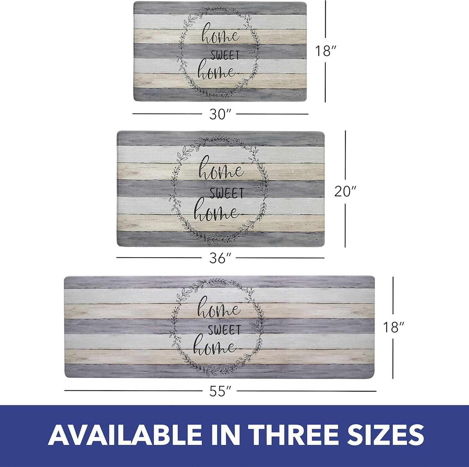 SoHome Cozy Living Home Sweet Home Modern Farmhouse Anti-Fatigue Mat