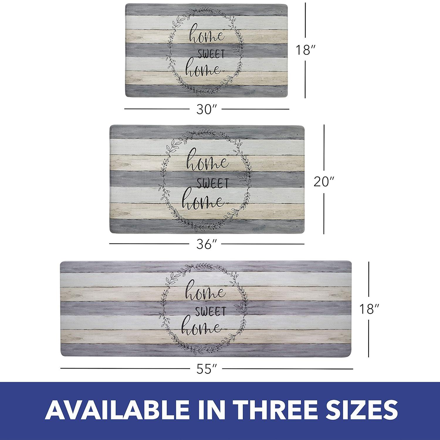 SoHome Cozy Living Home Sweet Home Modern Farmhouse Anti-Fatigue Mat