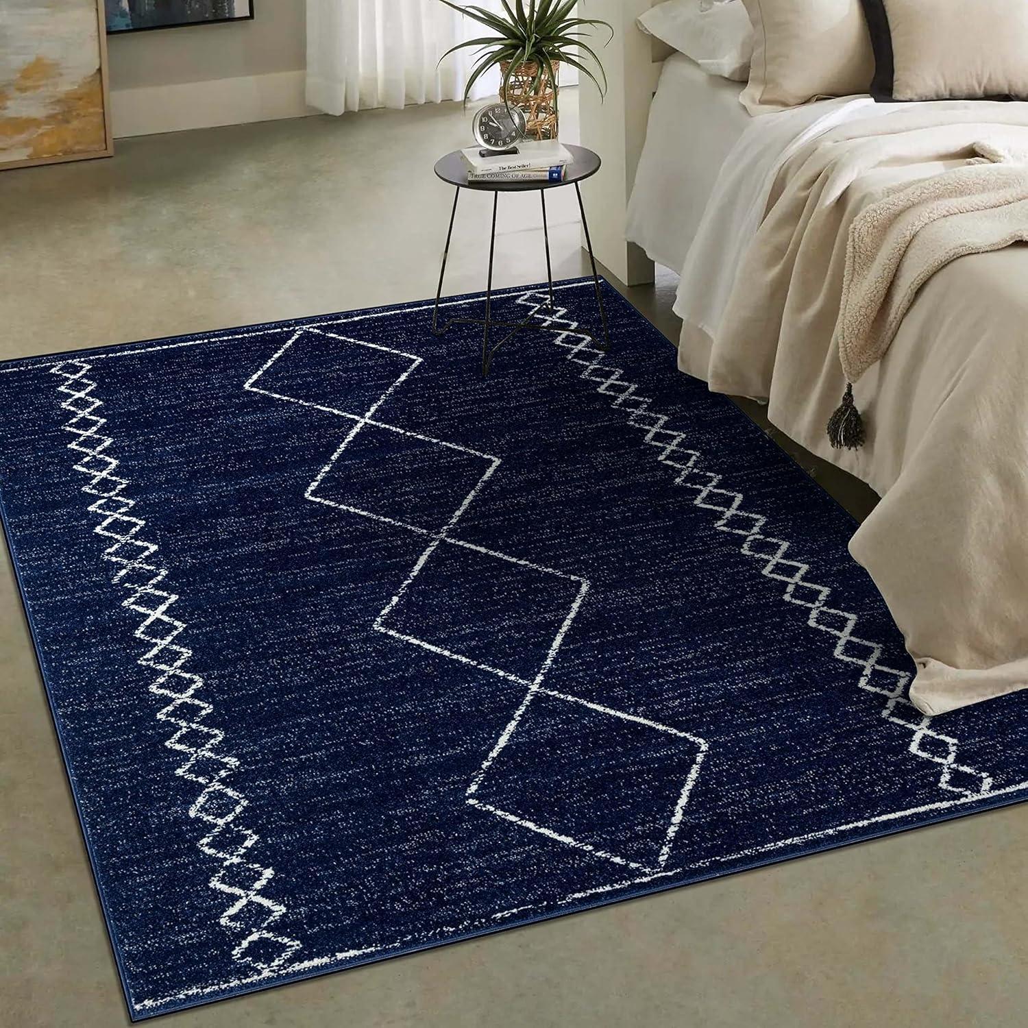 Luxe Weavers Moroccan Geometric Area Rug