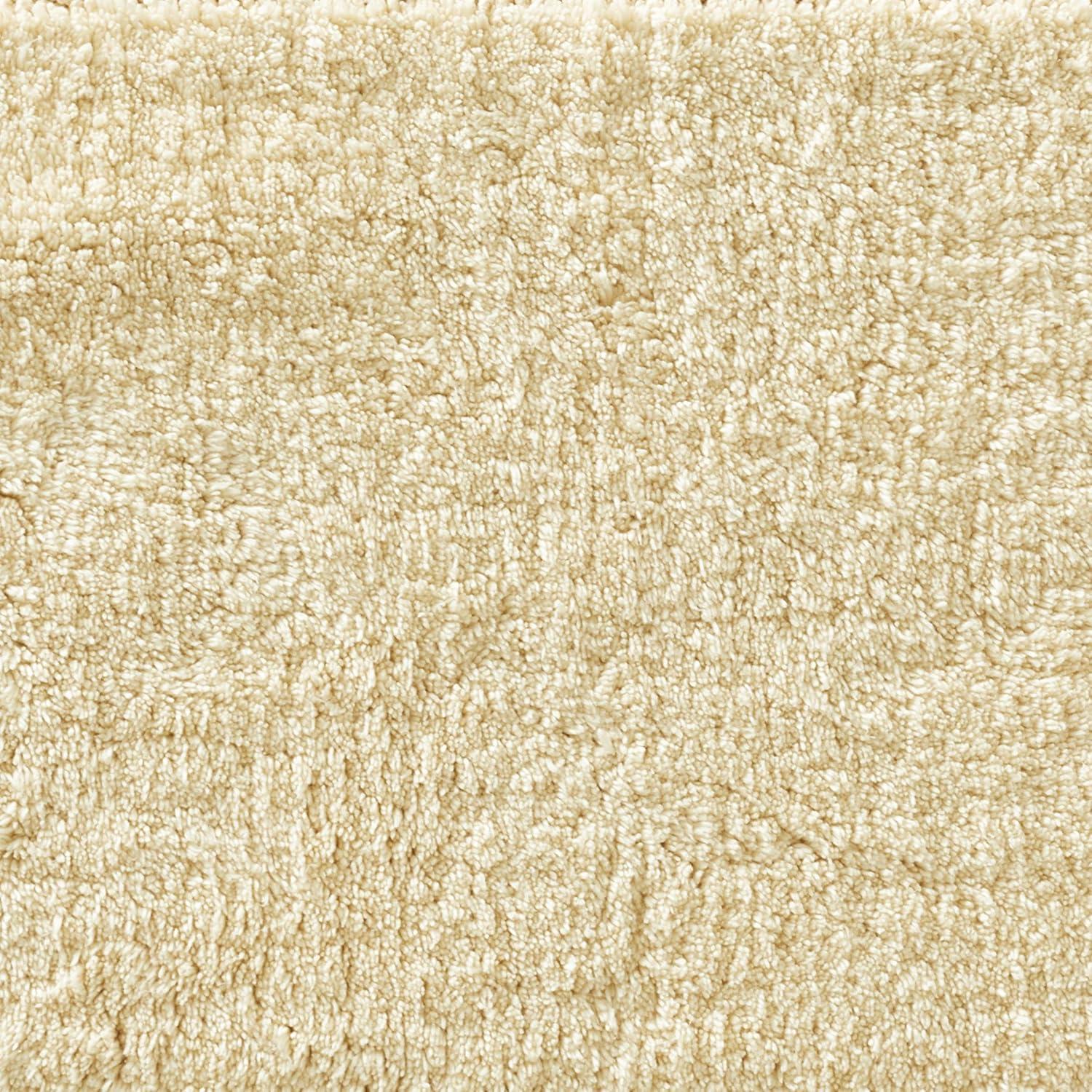 Isla 2-Piece Beige Cotton Bath Rug Set