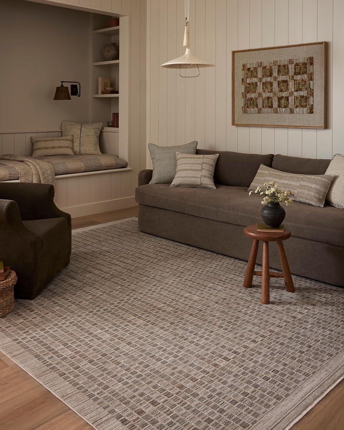 Amber Lewis x Loloi Cali Natural / Slate Area Rug