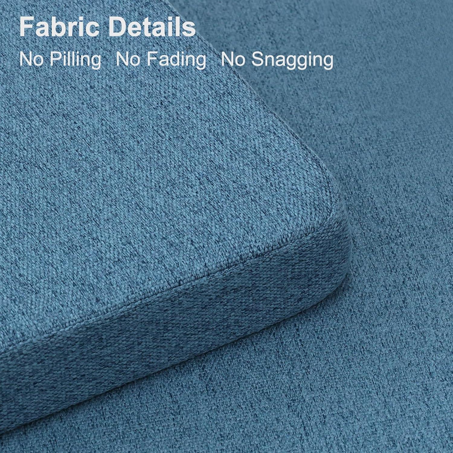 Chair Cushions for Dining Chairs Set of 2 - Blue