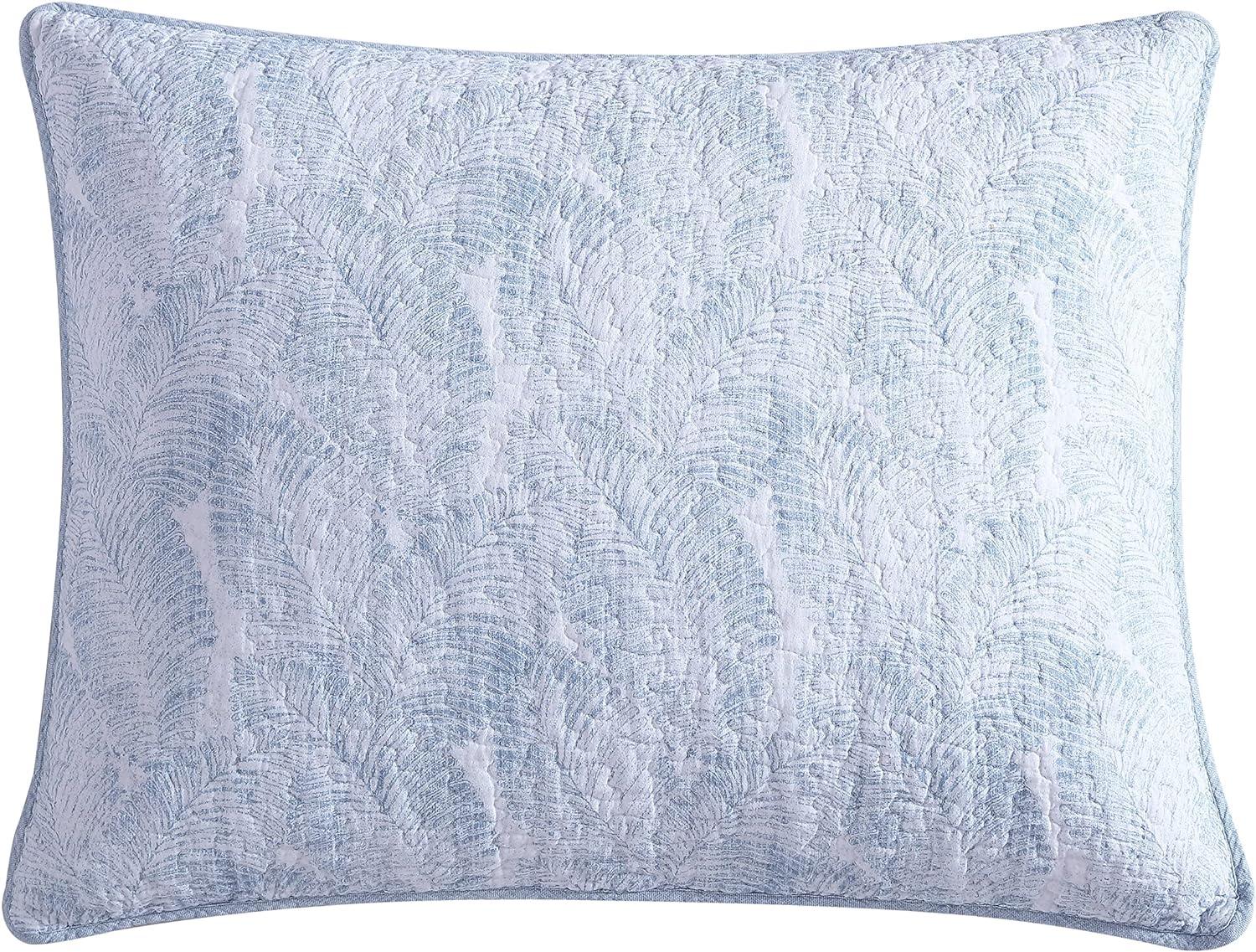 Distressed Water Leaves Cotton Quilt Set - Tommy Bahama