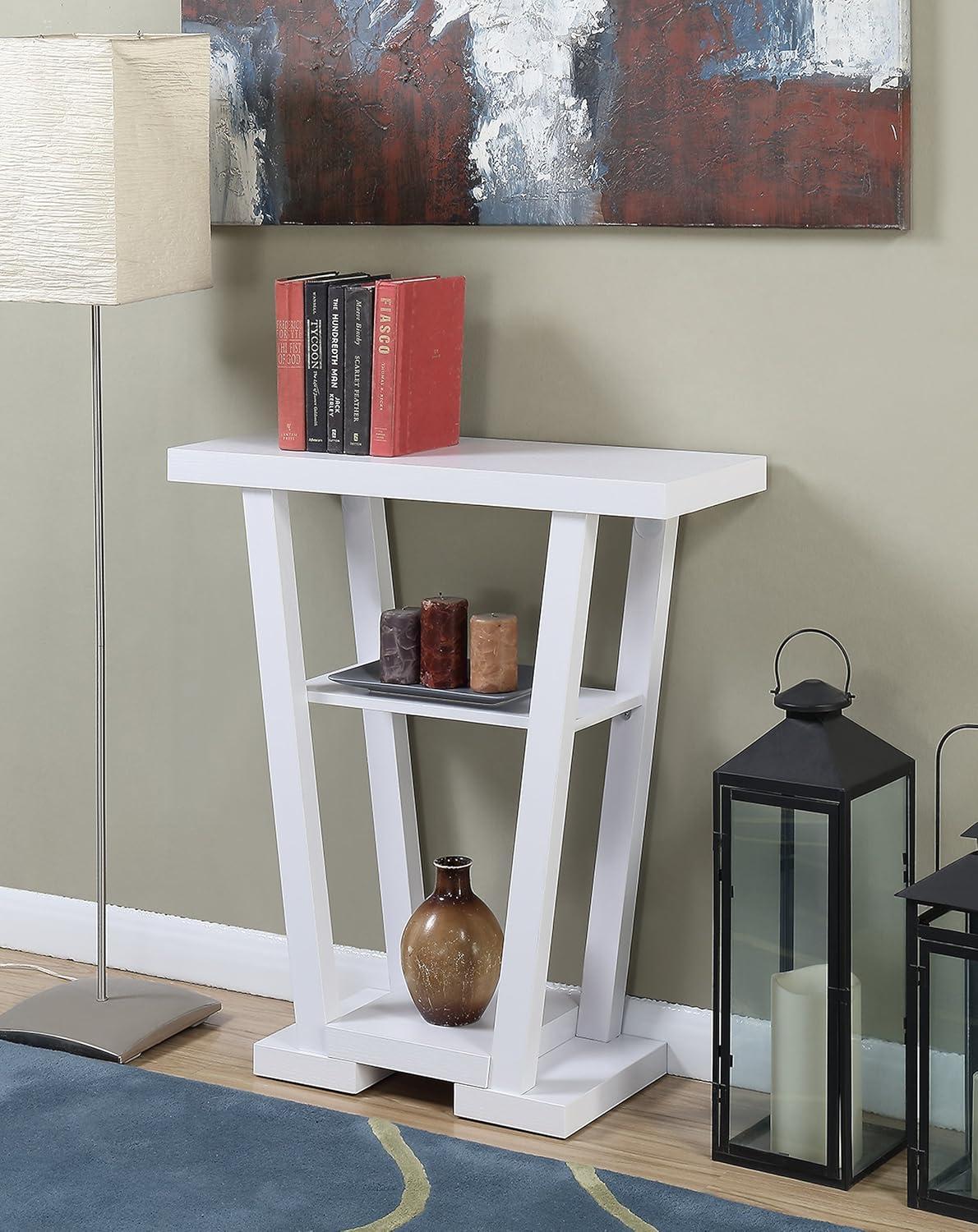 Convenience Concepts Newport V Console, Multiple Finishes