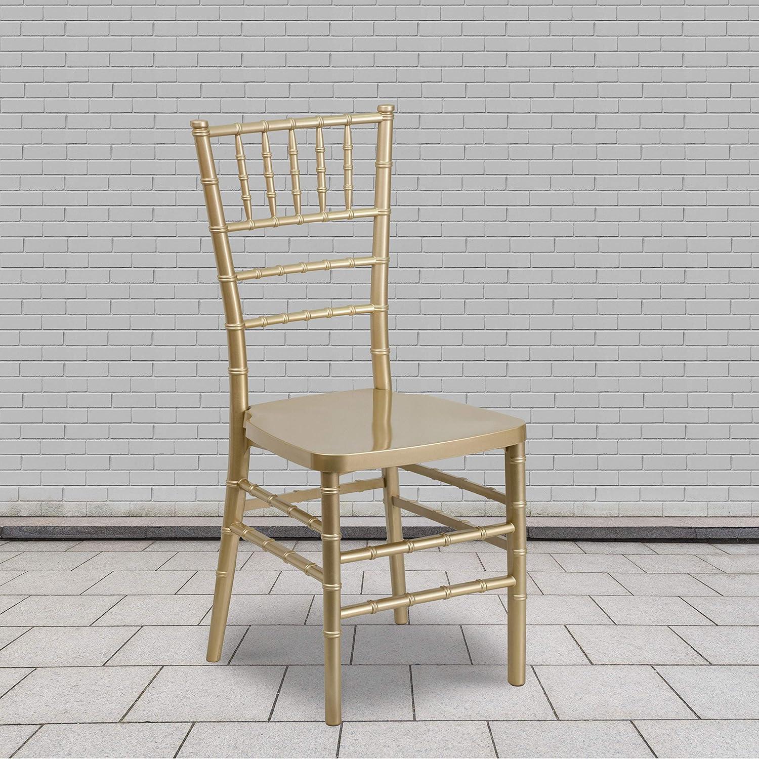 Flash Furniture Emma Premium Series Resin Stacking Chiavari Chair (Set of 2)
