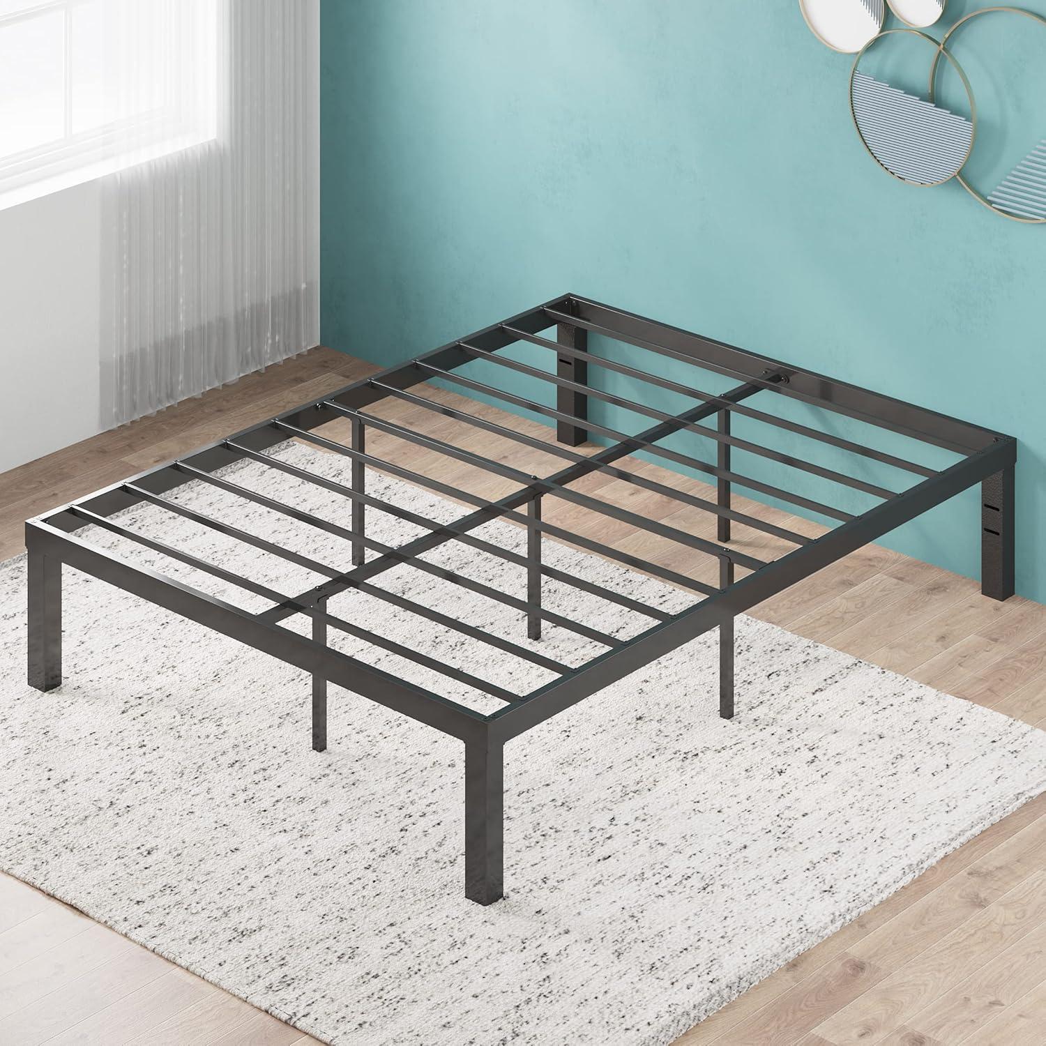 Zinus Quick Lock 16 Inch Metal Platform Bed Frame / Mattress Foundation / No Box