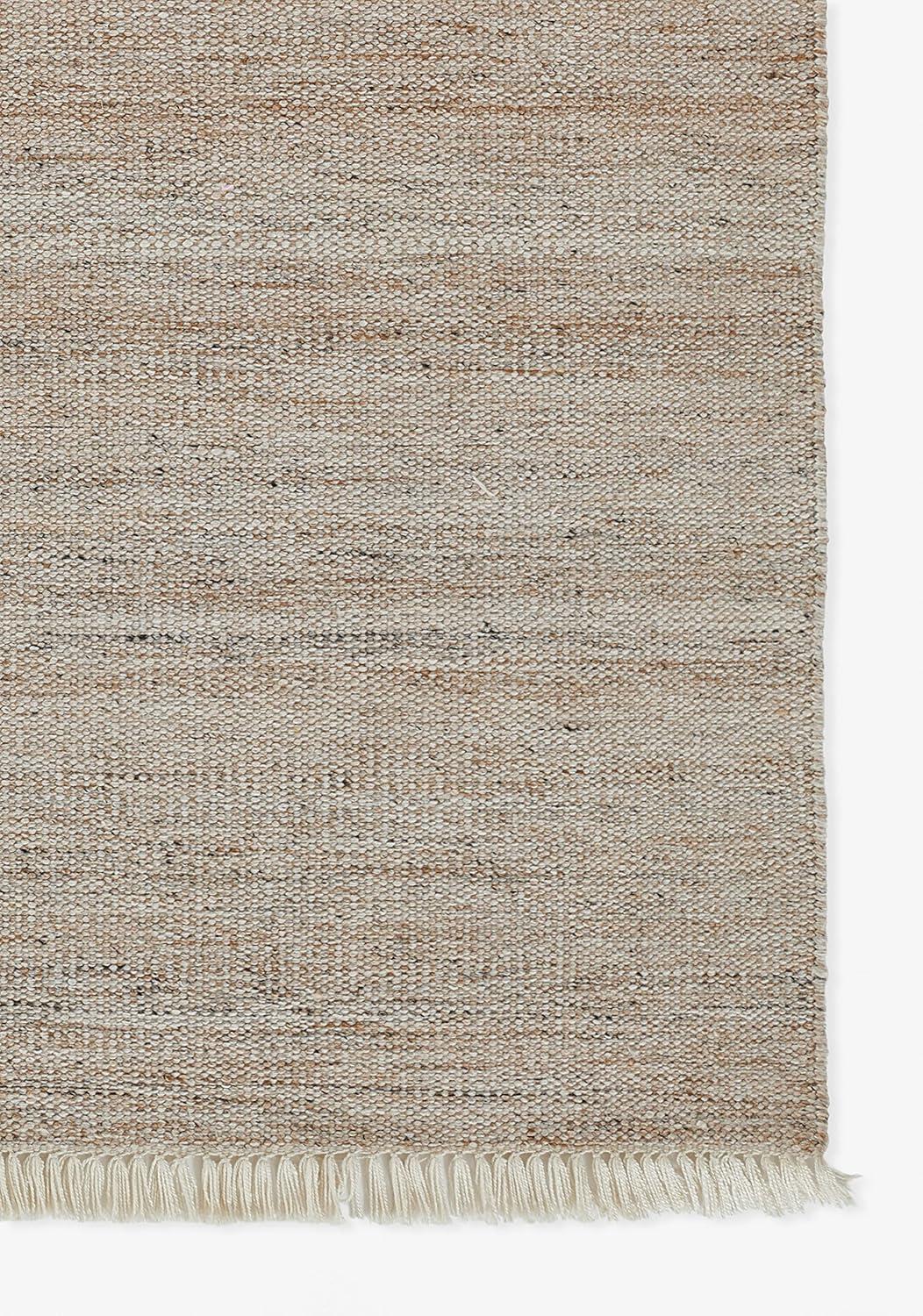 Cove Natural Abstract 8' x 10' Handwoven Indoor/Outdoor Rug