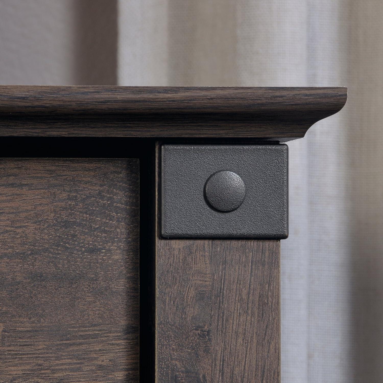 Sauder Carson Forge 4-Drawer Dresser, Coffee Oak Finish