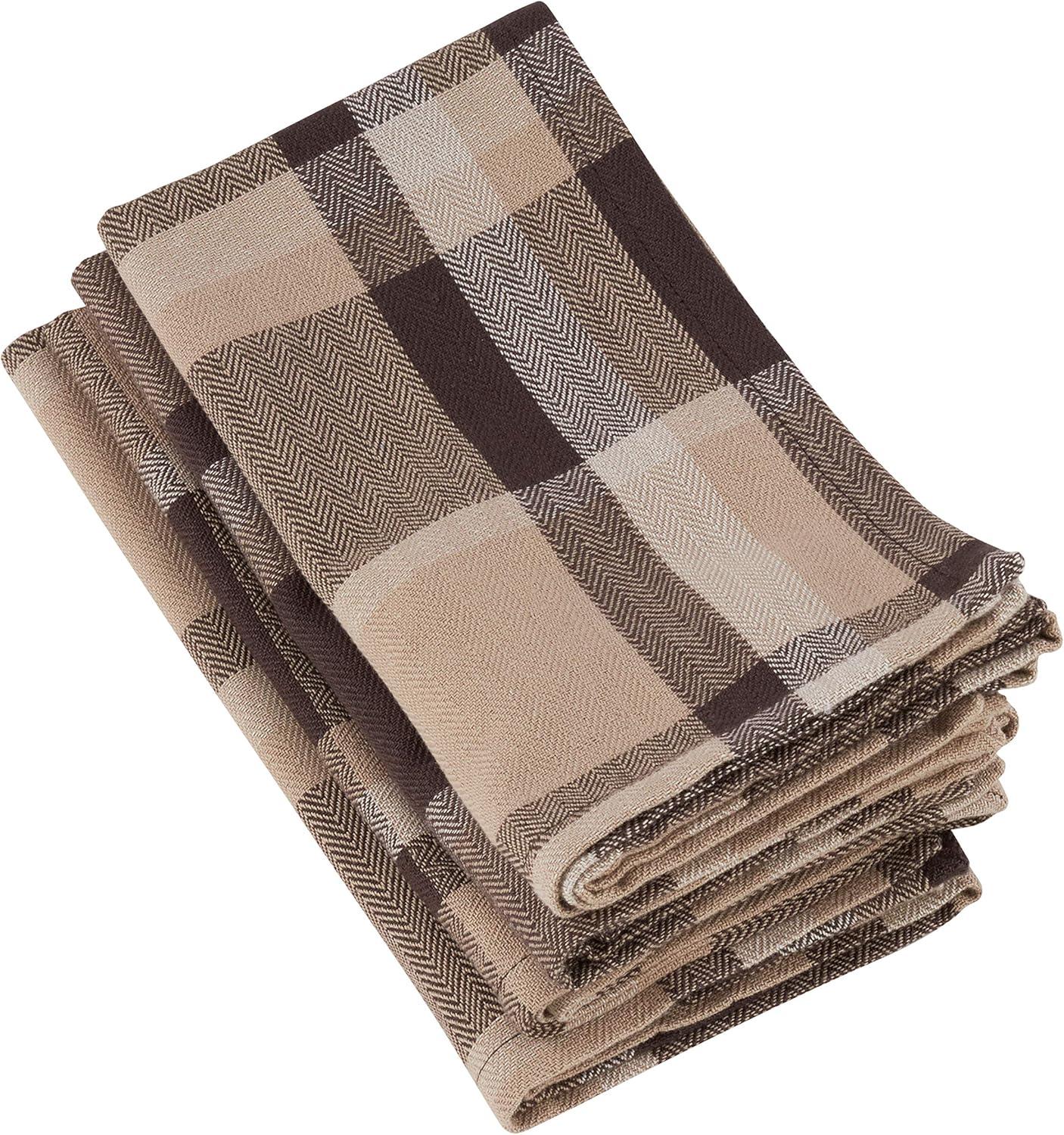 Saro Lifestyle Plaid Napkin