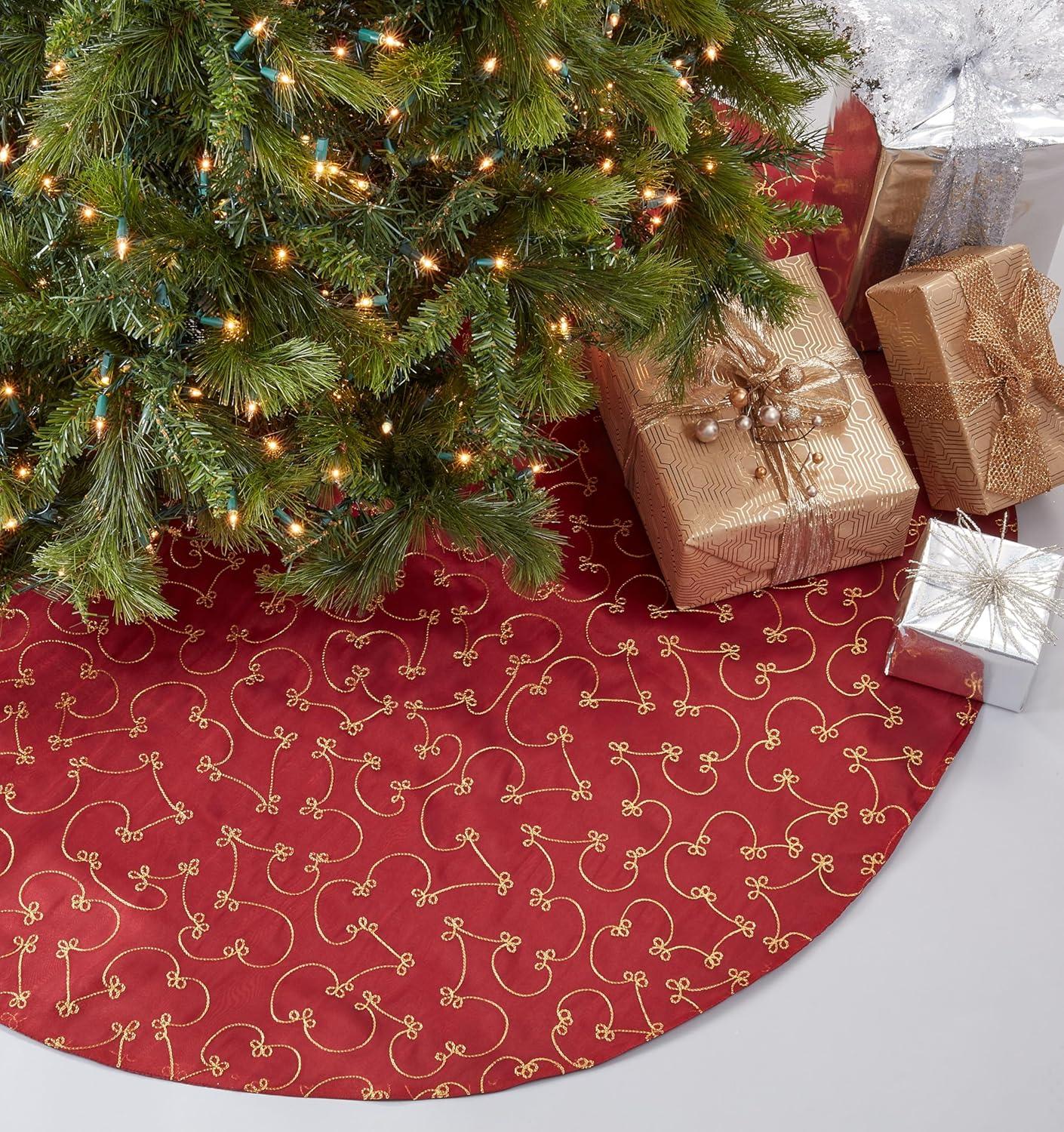 Solid Color Tree Skirt