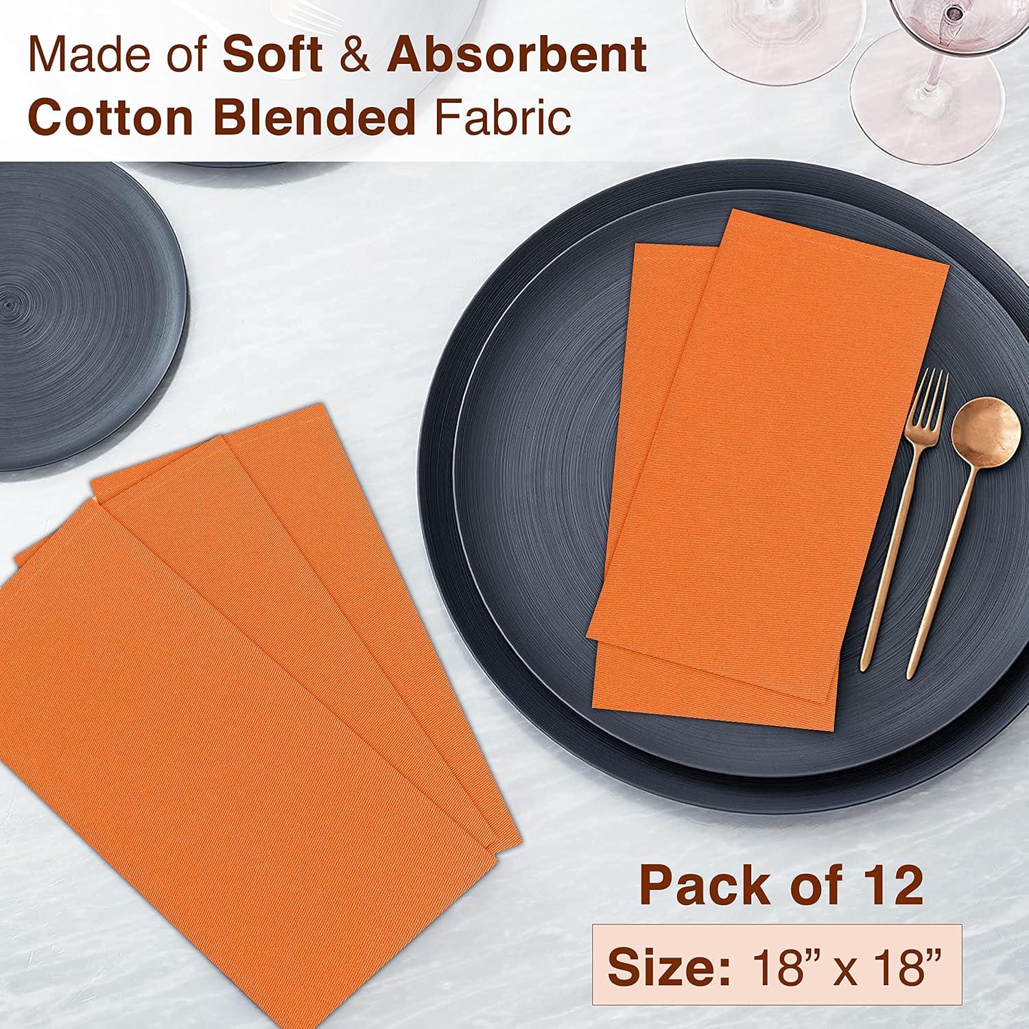 Poly Cotton Enrich Twill Cloth Napkins