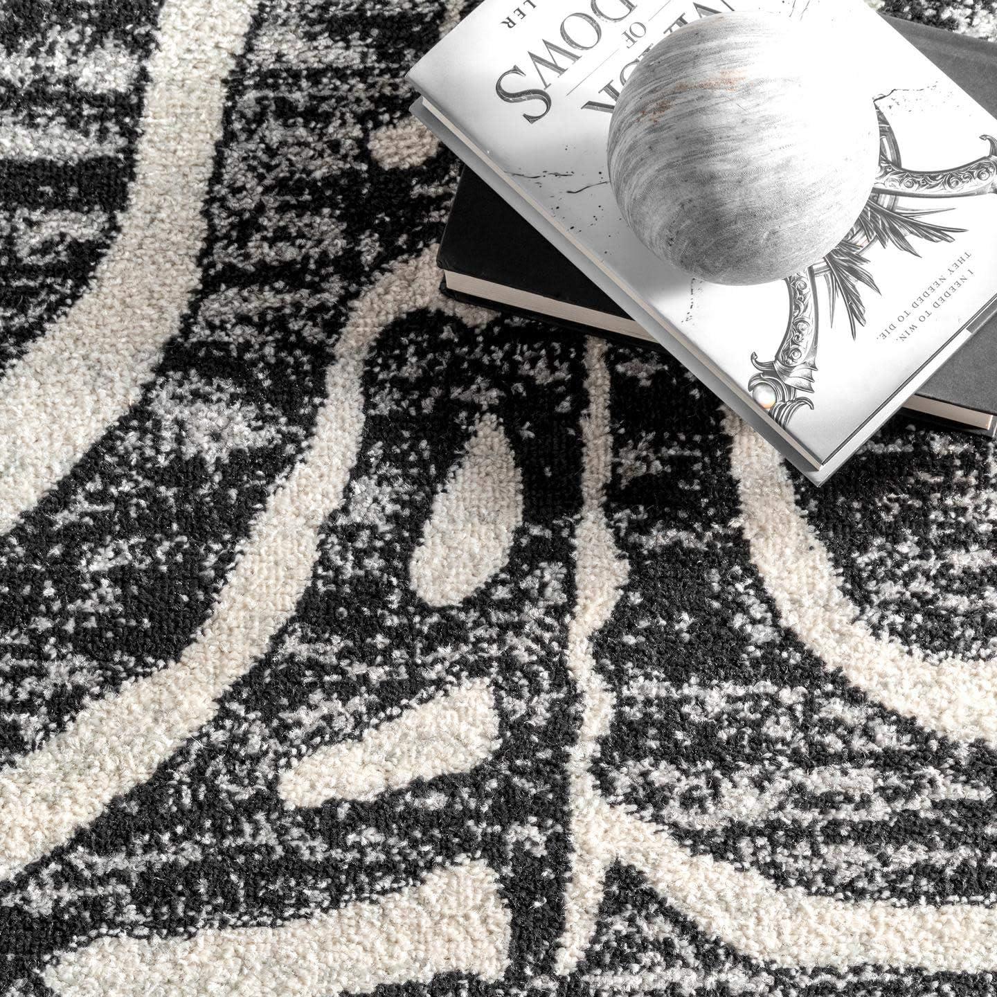 Nuloom Royal Zebra Stripes Indoor Area Rug