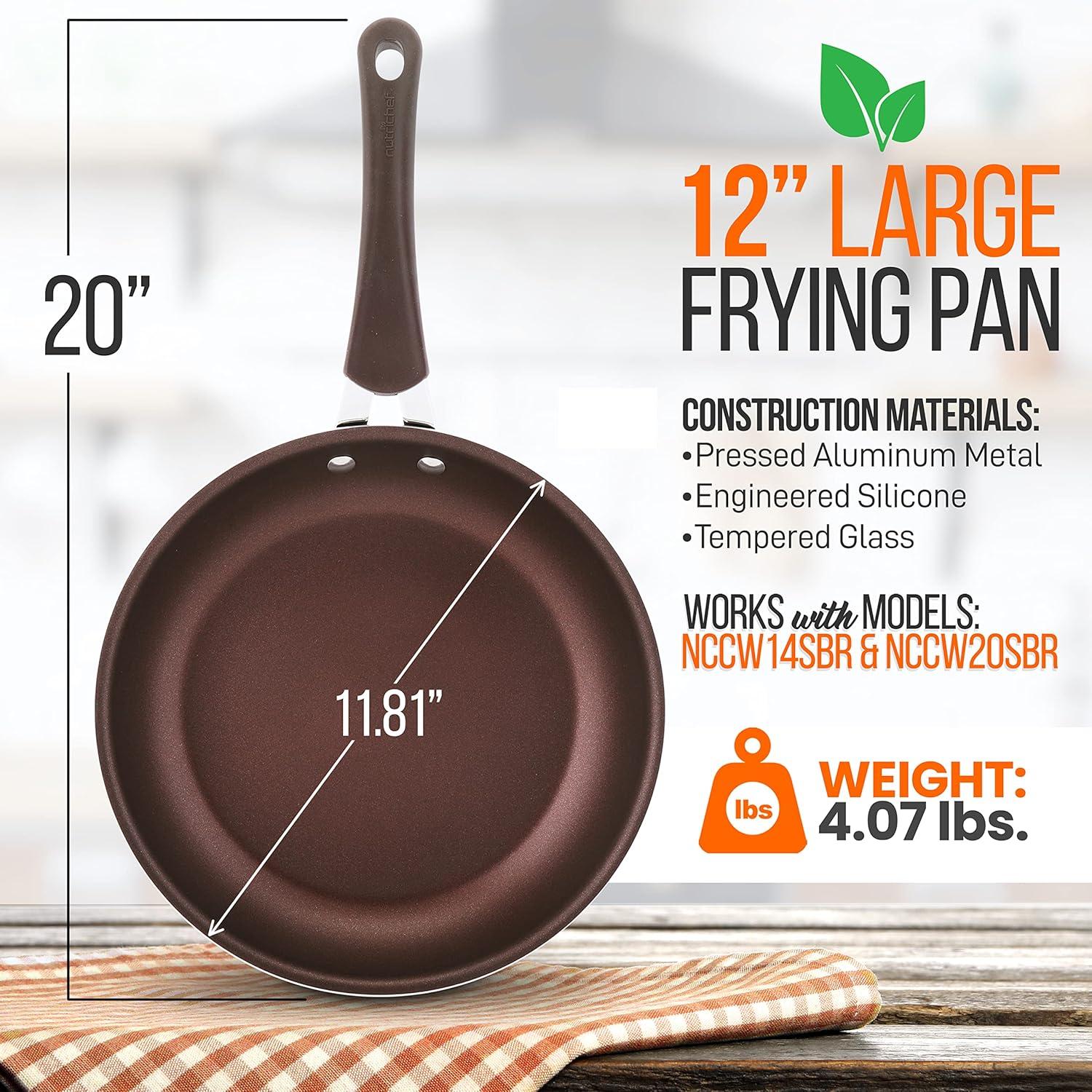 NutriChef Non-Stick 1'' Specialty Pan