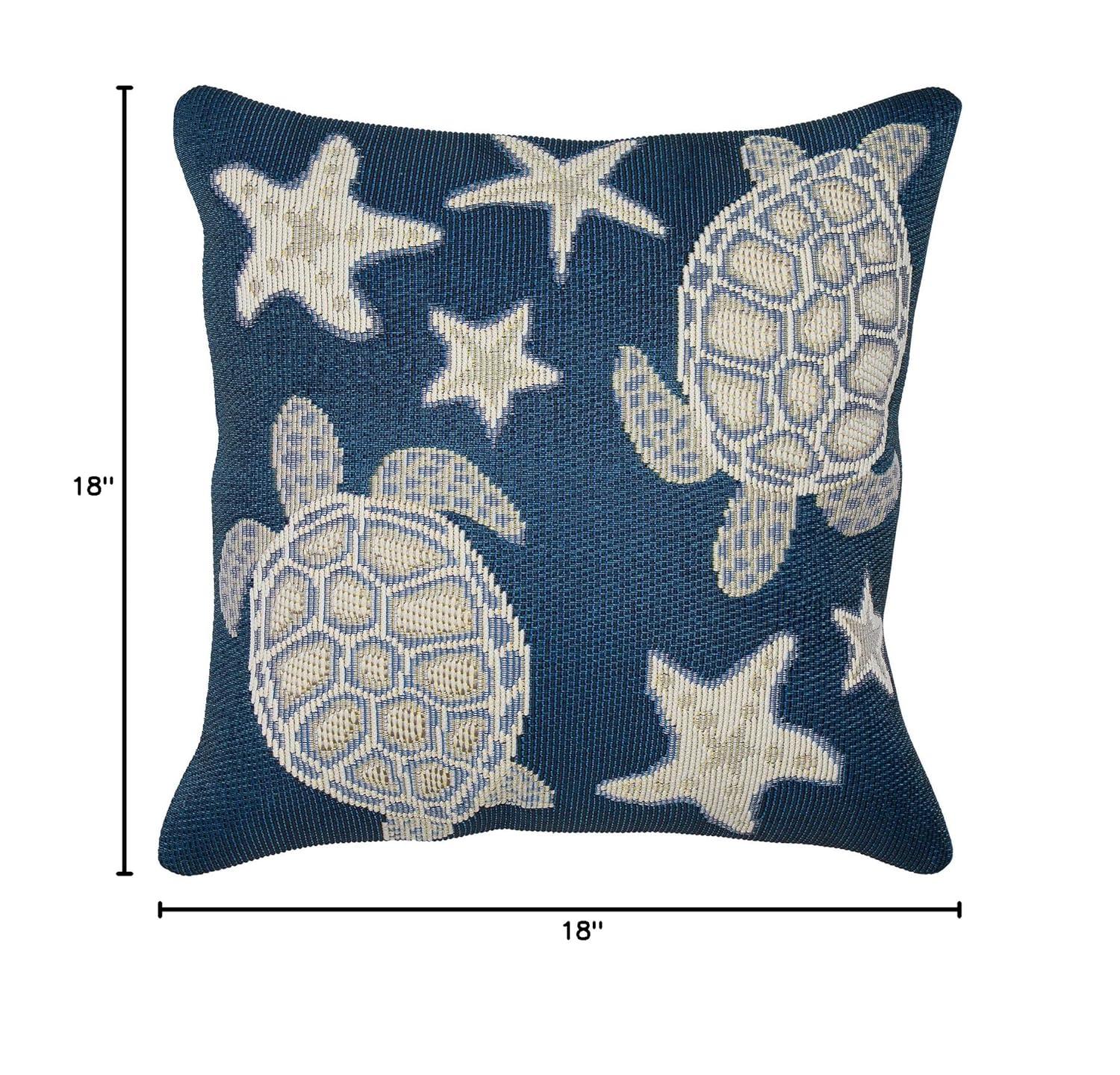 Liora Manne Marina No Decorative Addition Indoor/Outdoor Throw Pillow