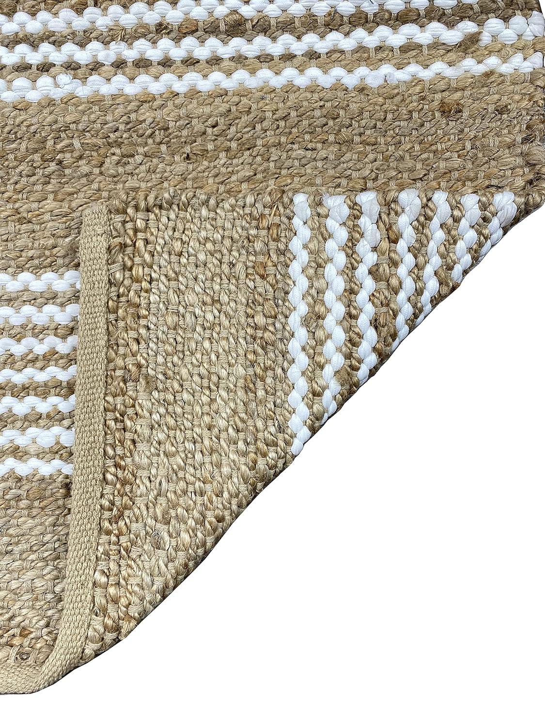 Bridgette Easy-Care Stain-Resistant Stripe Cotton Accent Rug 24" x 36"