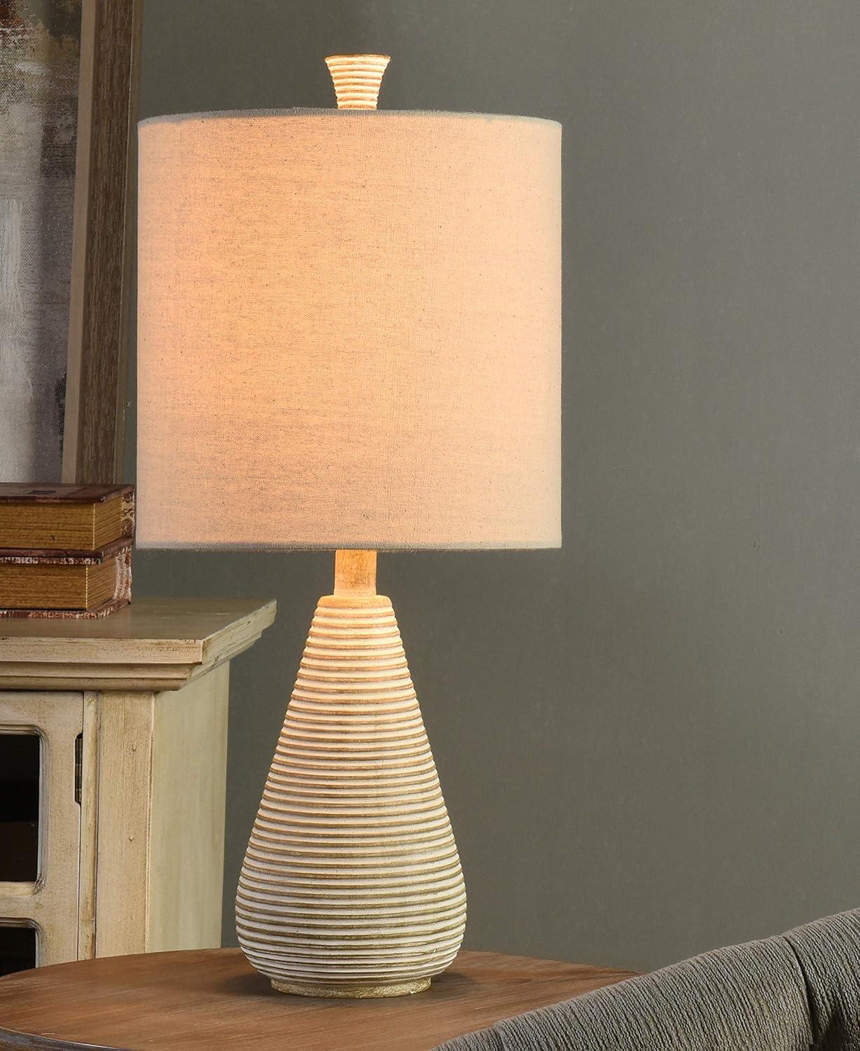 Phillip Table Lamp - Beige - Cream