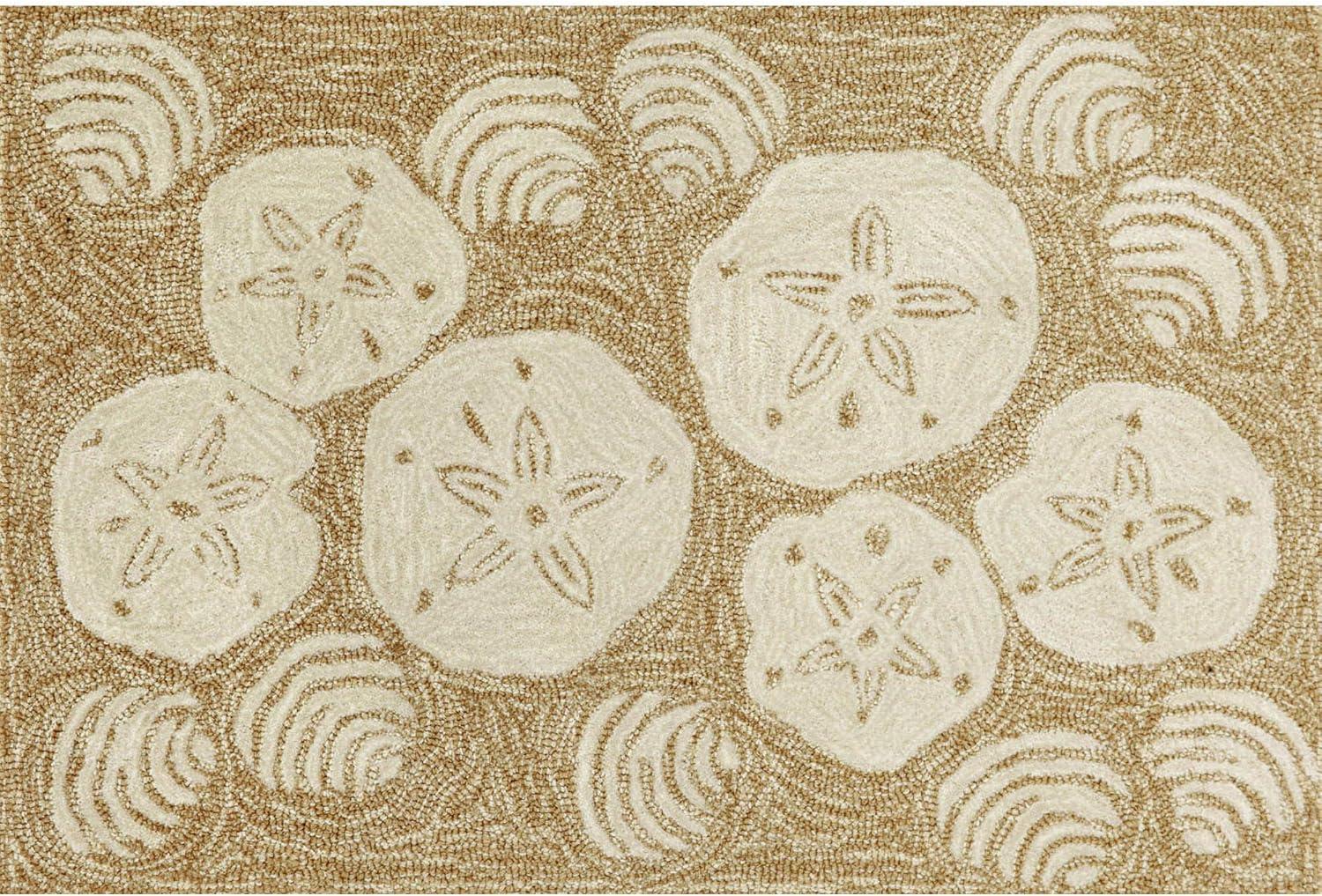 Seashell Hand-Tufted Outdoor Rug