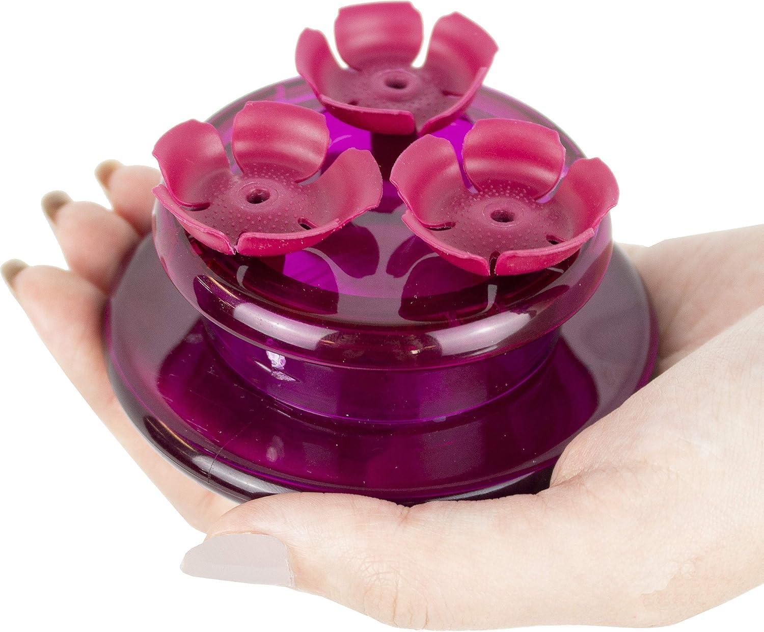 Perky-Pet Hummingbird 2 oz Plastic Handheld Bird Feeder 3 ports