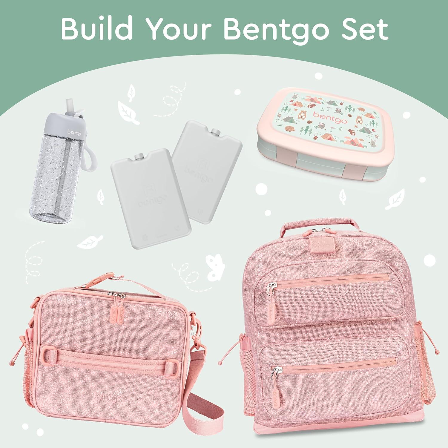 Bentgo Kids' Prints Leakproof, 5 Compartment Bento-Style Lunch Box