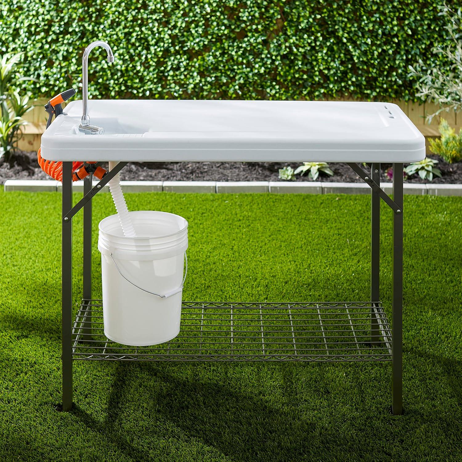 Tricam Industries, Inc. 26'' Rectangular Portable Folding Table