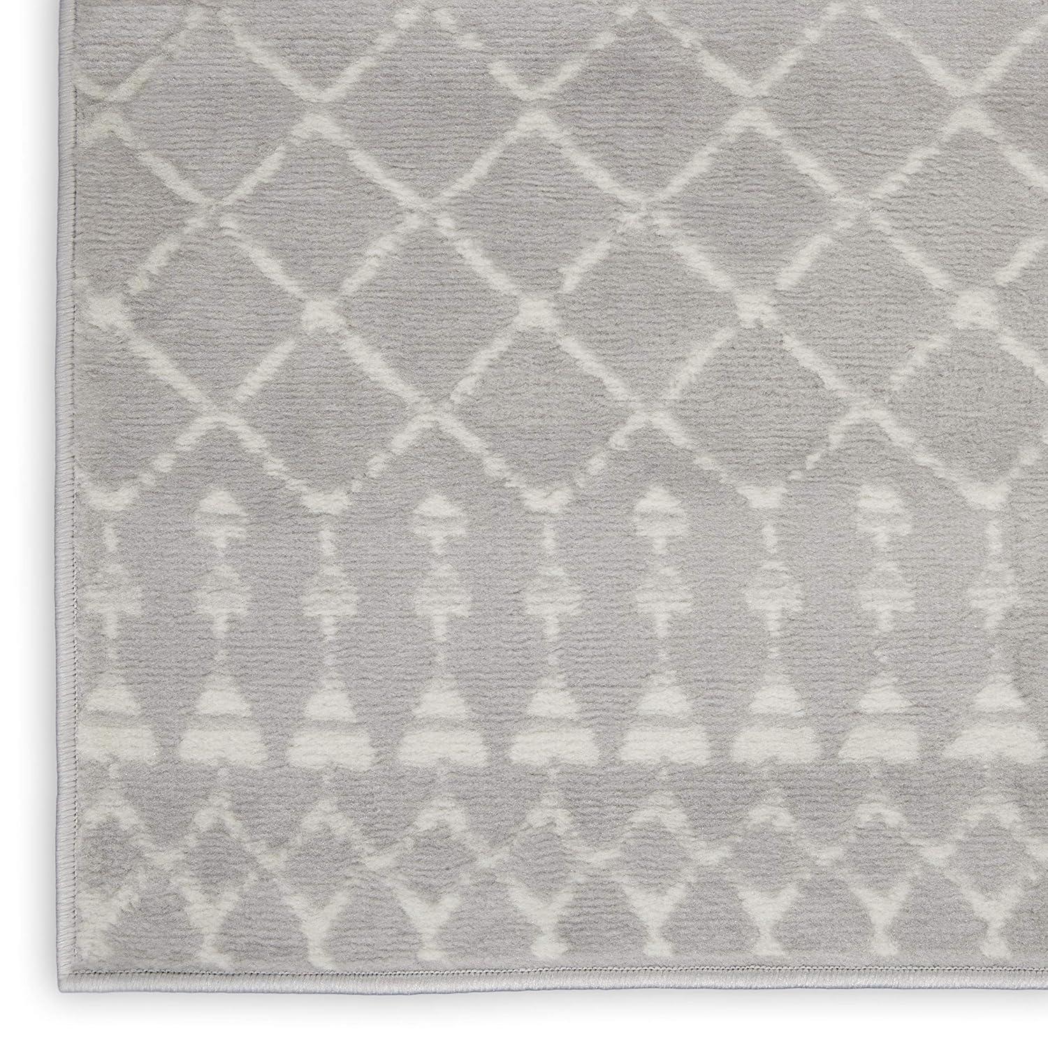 Nourison Whimsicle WHS02 Indoor only Area Rug - Grey 3' x 5'