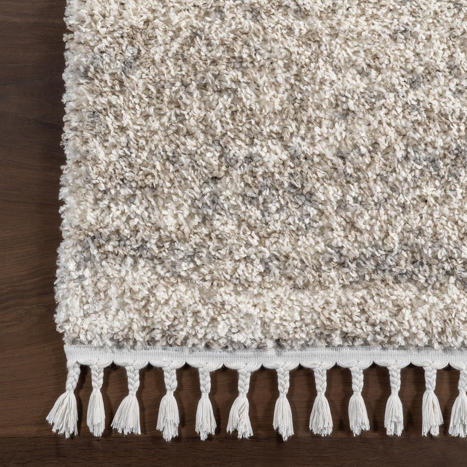 Nuloom Brooke Shag Tasseled Indoor Area Rug