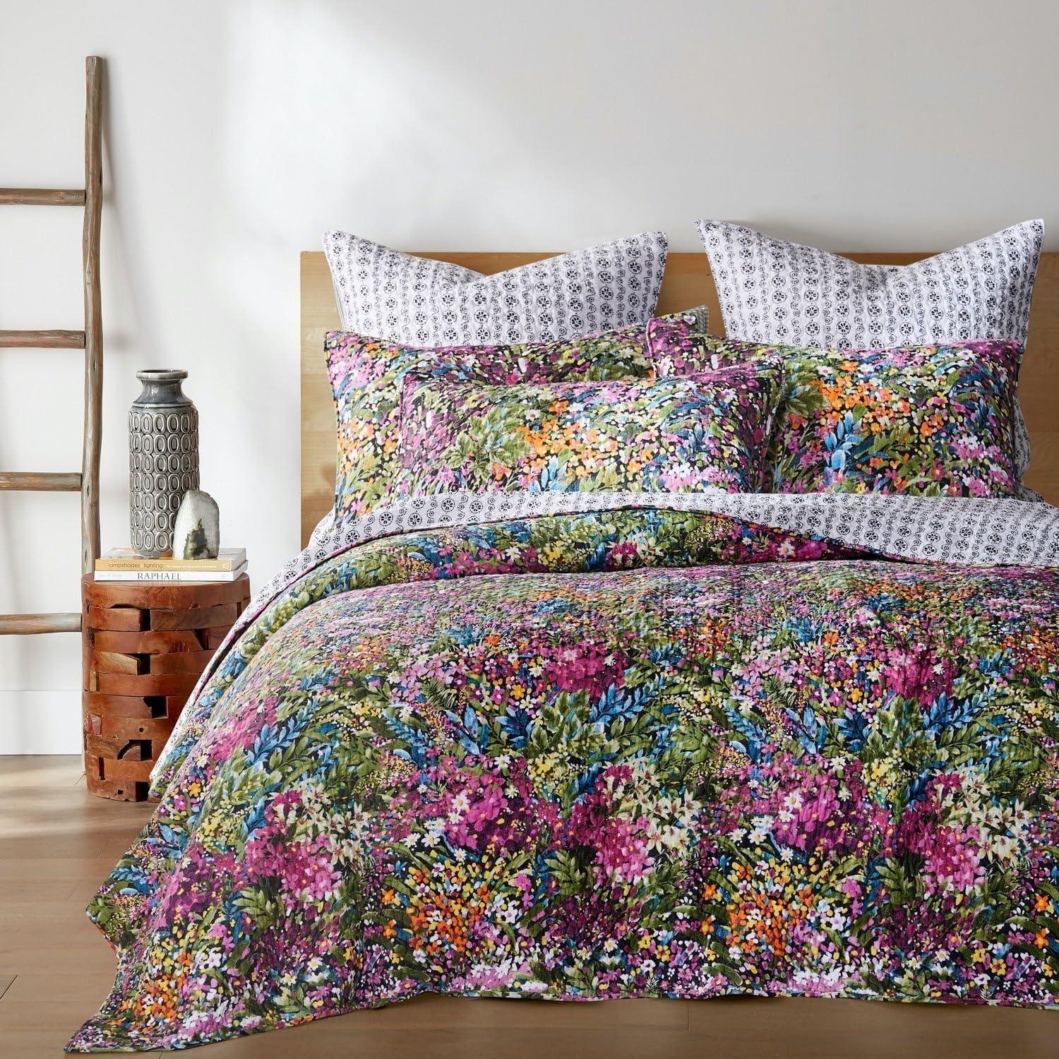 Basel Floral Quilt and Pillow Sham Set - Levtex Home