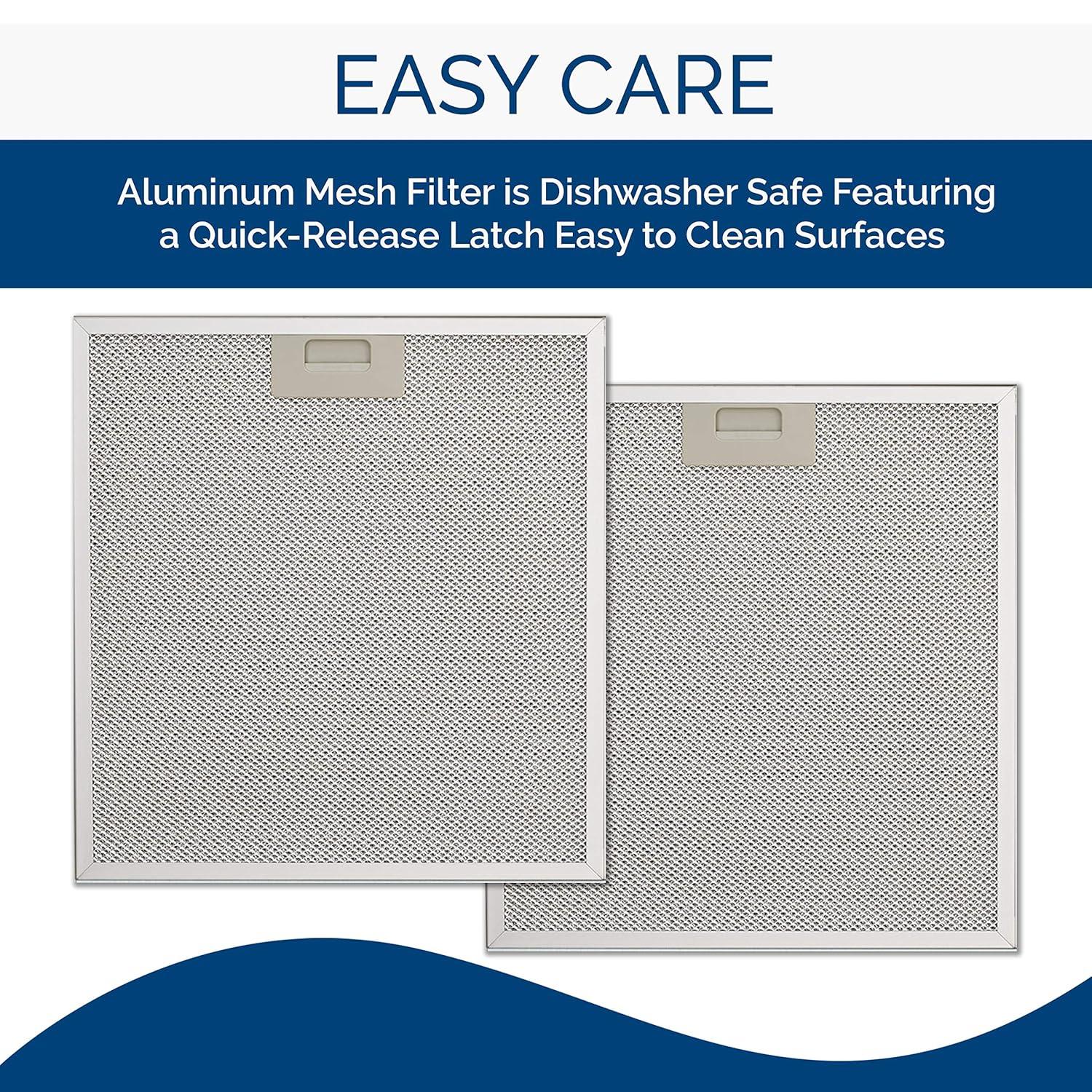 Broan-NuTone 24-inch Wall-Mount Chimney-Style Convertible Range Hood with 3-Speed Exhaust Fan and Light, 460 Max Blower CFM, Stainless Steel