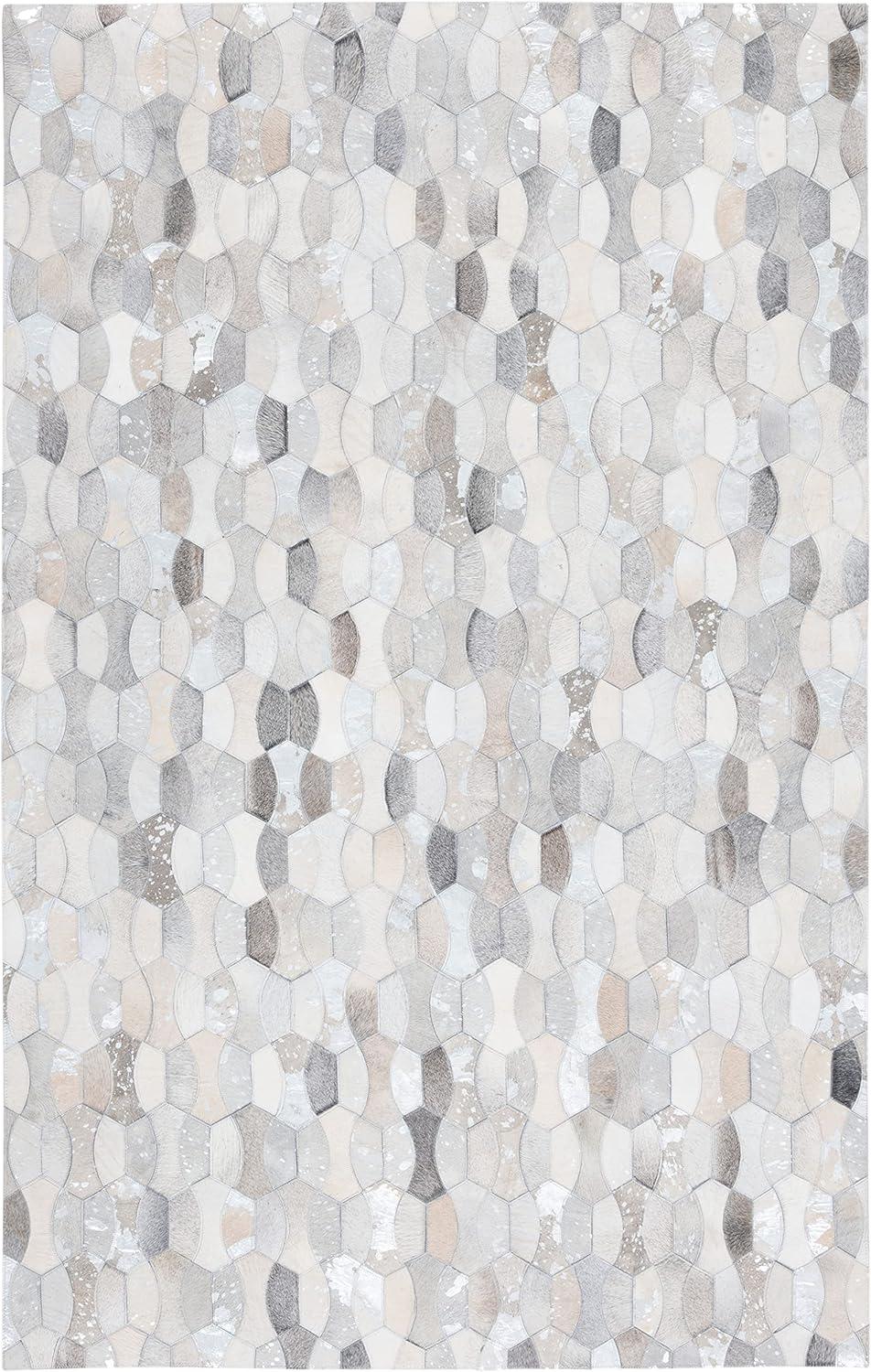 Belday Flatweave Cowhide Rug